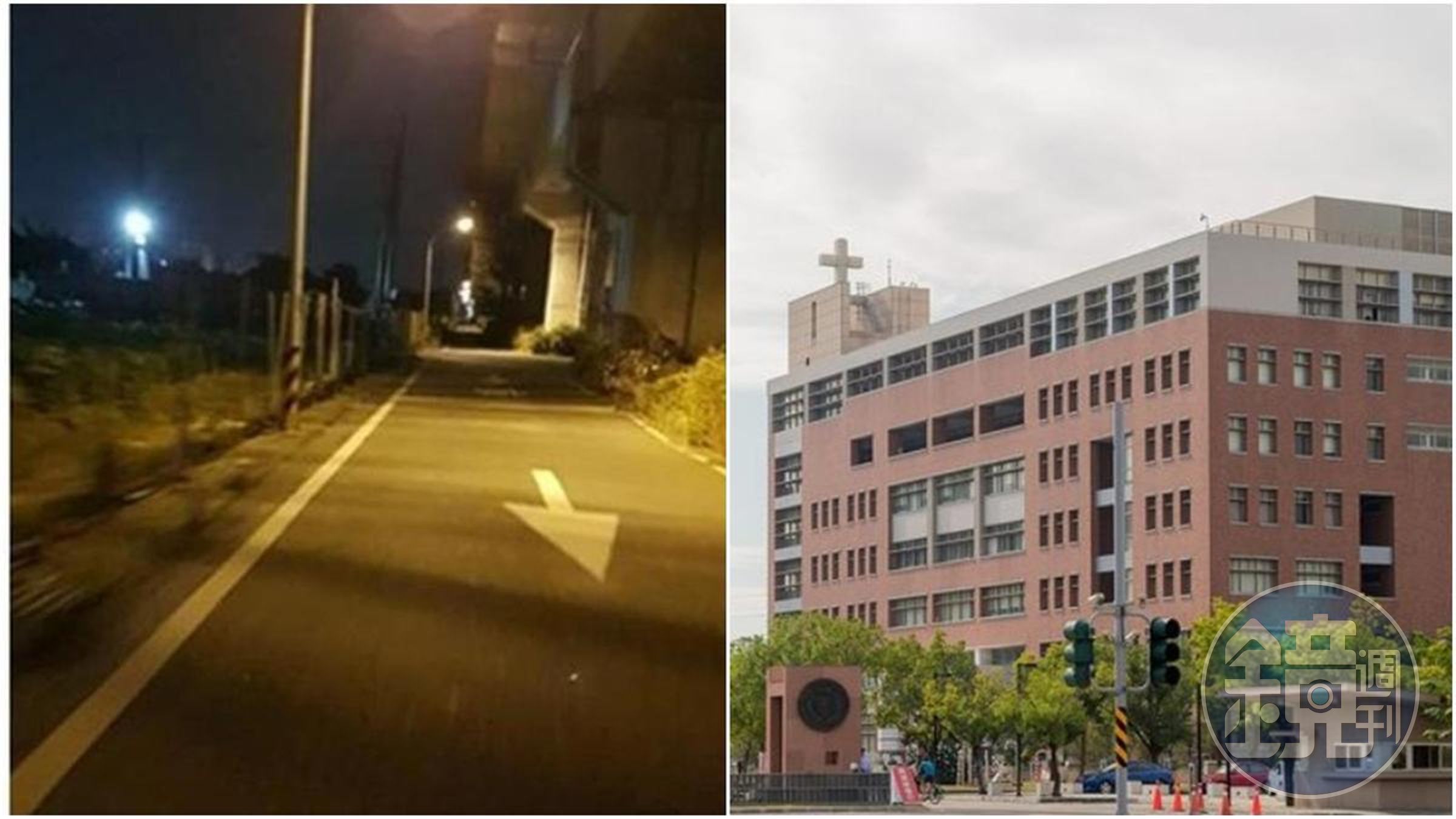 南部某大學馬來西亞籍女大生，2020年10月獨自從學校返回租屋處時，遭時年29歲男子梁育誌擄走性侵後殺害並棄屍。（翻攝自Dcard、Google Maps）