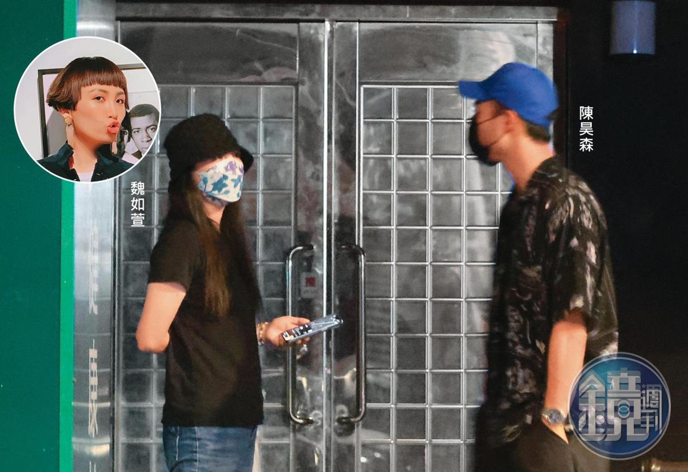 照陳昊森經紀人的說法來看，魏如萱下車親送陳昊森順道回家。（本刊資料照）
