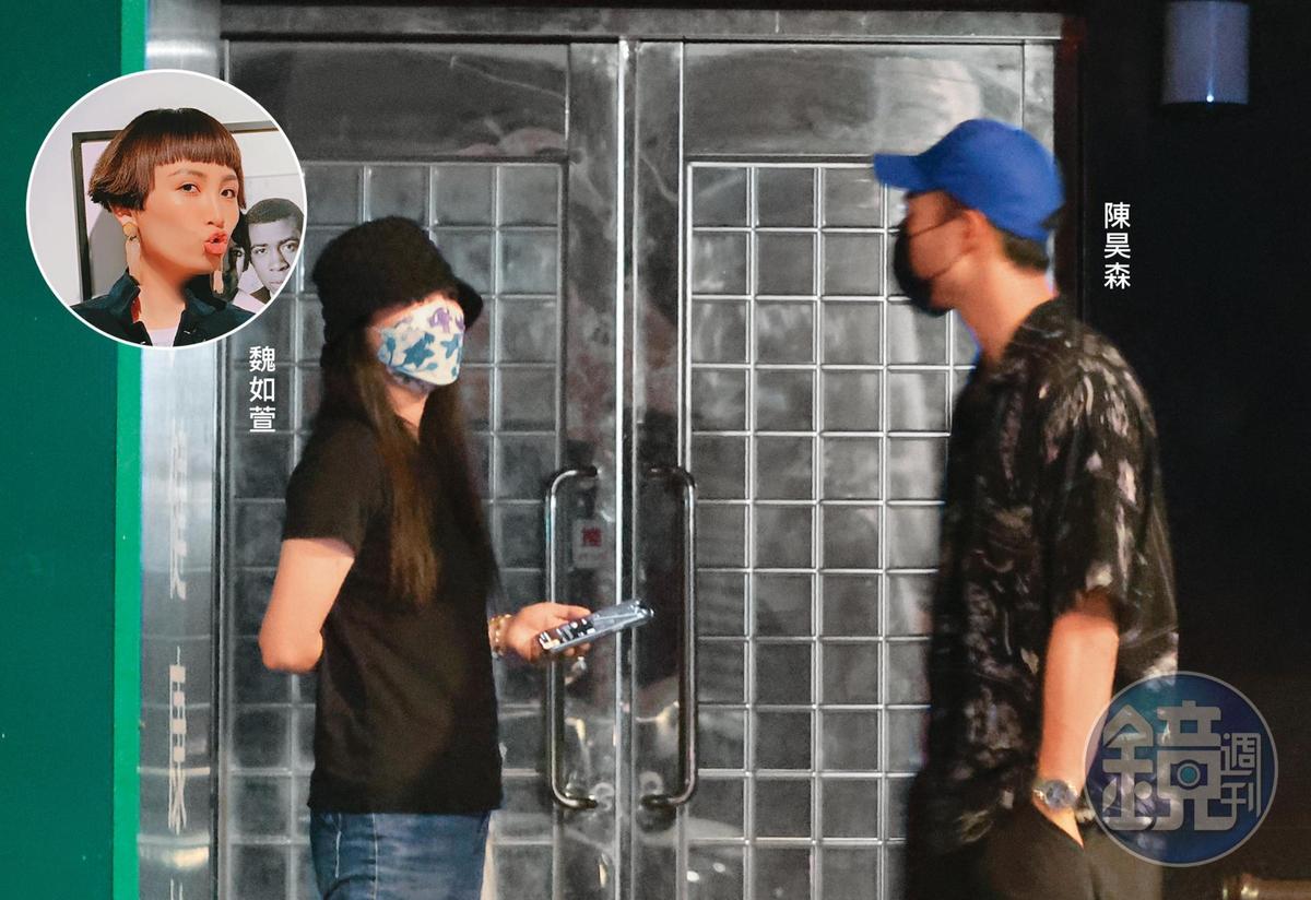 照陳昊森經紀人的說法來看，魏如萱下車親送陳昊森順道回家。（本刊資料照）