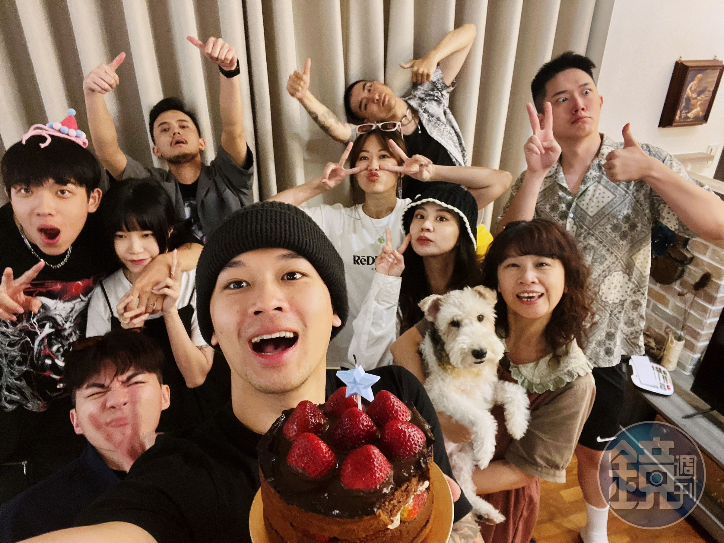 高爾宣特別在生日當天選了一個森林民宿辦生日趴。(KKLIVE X 龍大謝音樂提供)