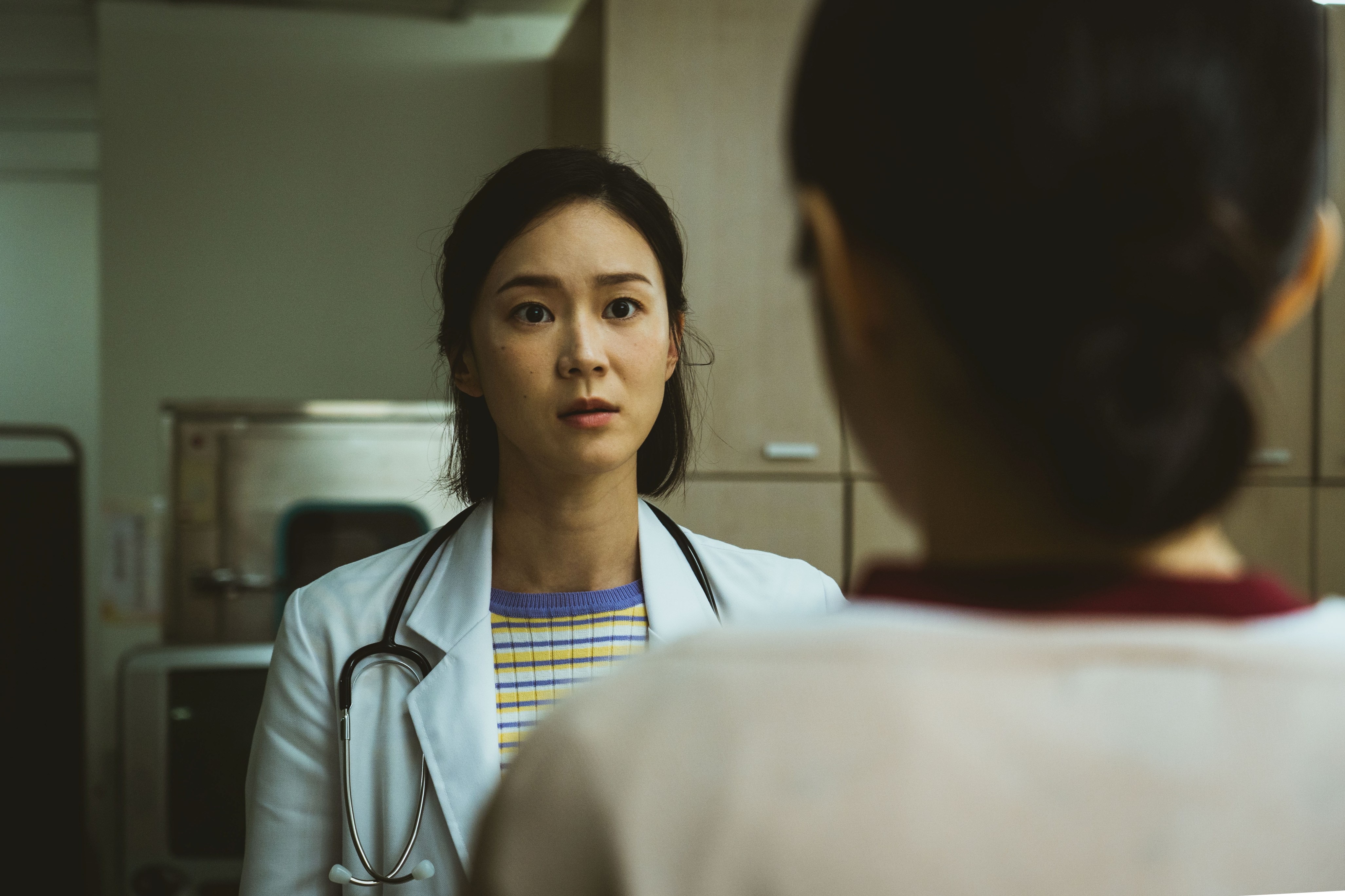 鍾瑶回顧疫情間的艱苦過程。 （三立提供） 