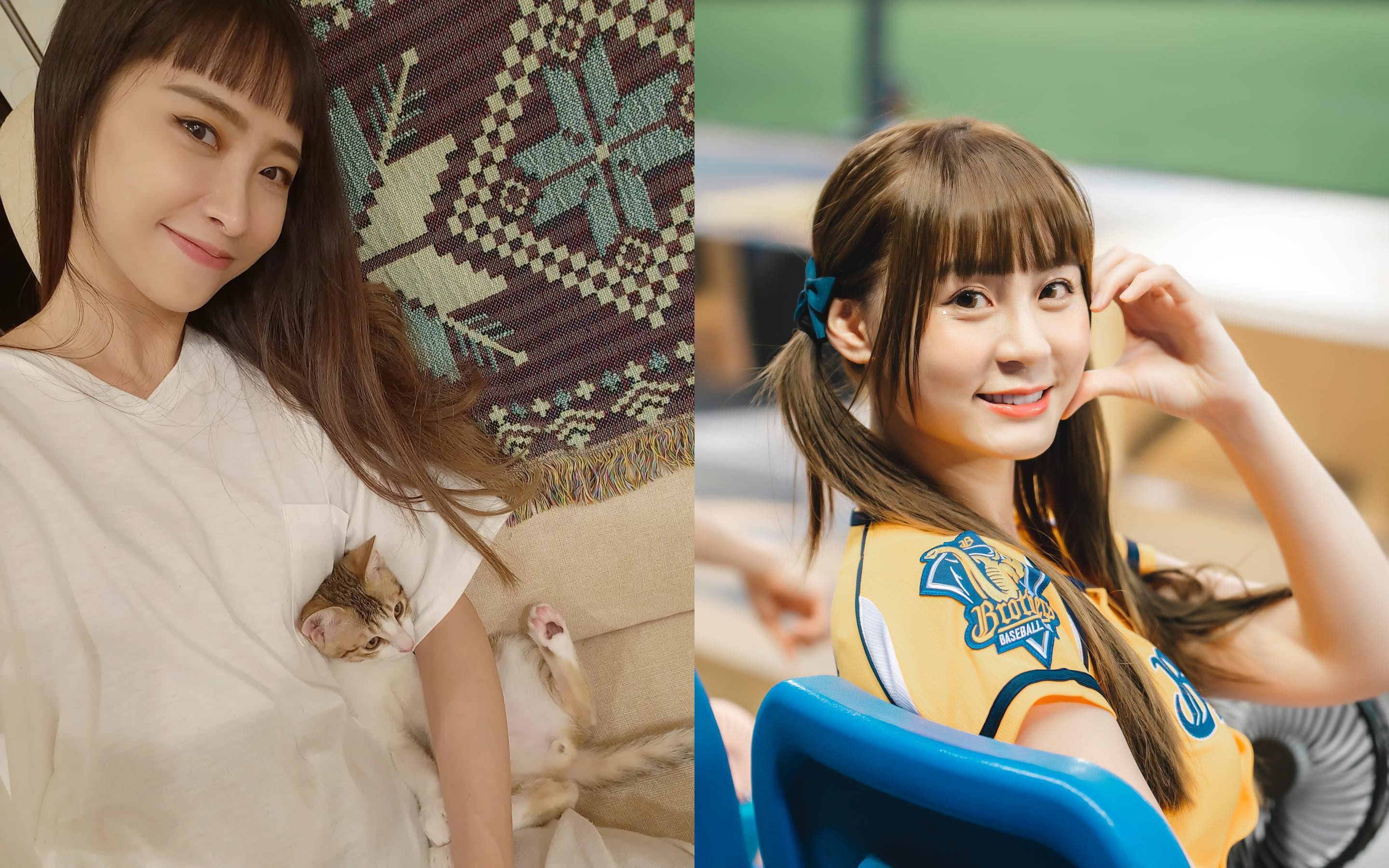 #MeToo告發許傑輝的黃云歆（左）、短今回應他退出演藝圈一事。（翻攝臉書）