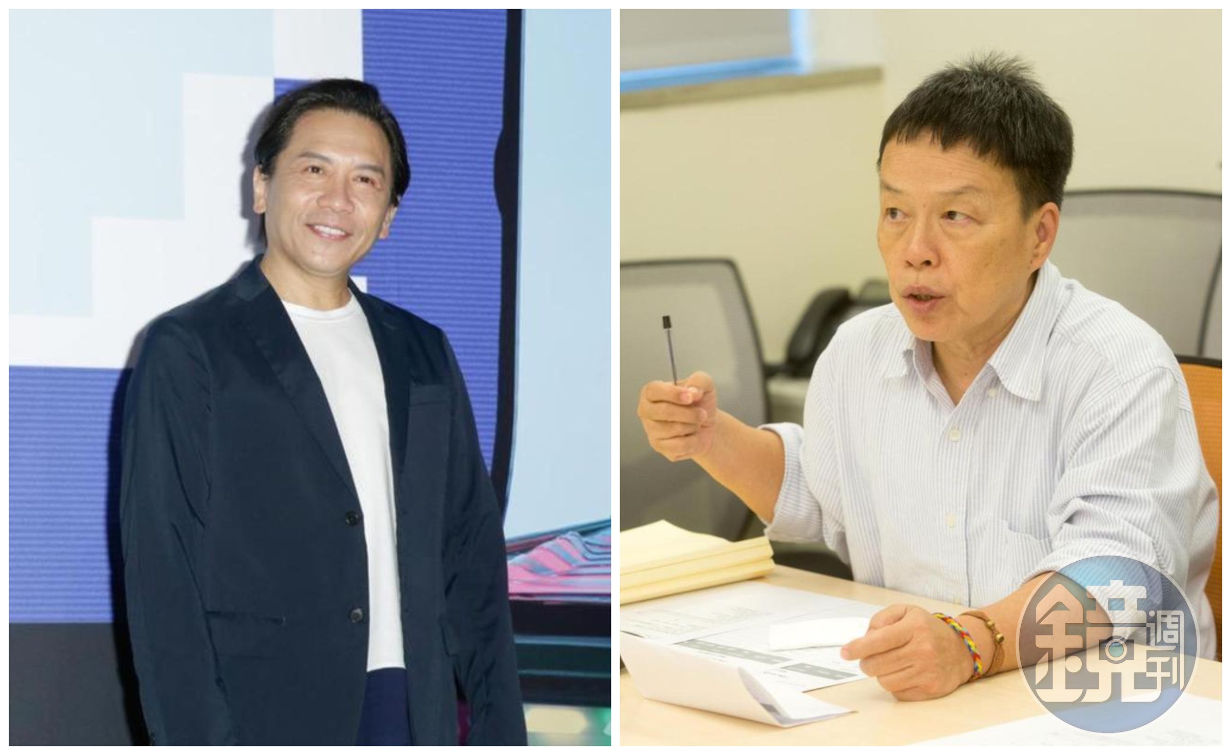 王小棣（右圖）遭質疑包庇許傑輝（左圖）性騷擾。（本刊資料照）