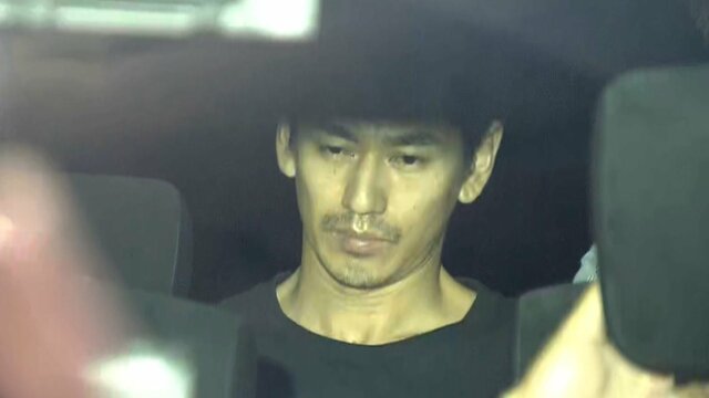 永山絢斗凌晨因持有大麻遭捕。（翻攝自富士電視台）