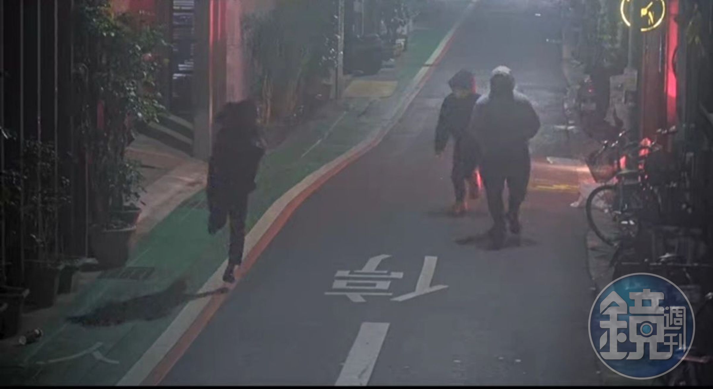 警方當時調閱監視器調查，發現有19名男子進入砸店犯案。（翻攝畫面）