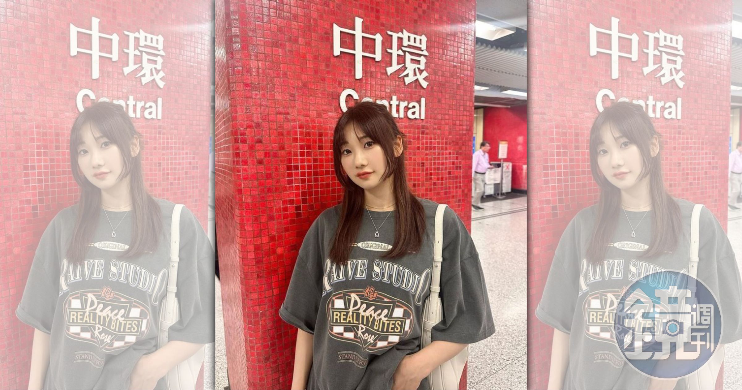 愛莉莎莎到香港旅遊遇到店家恐怖行銷。（翻攝自IG）