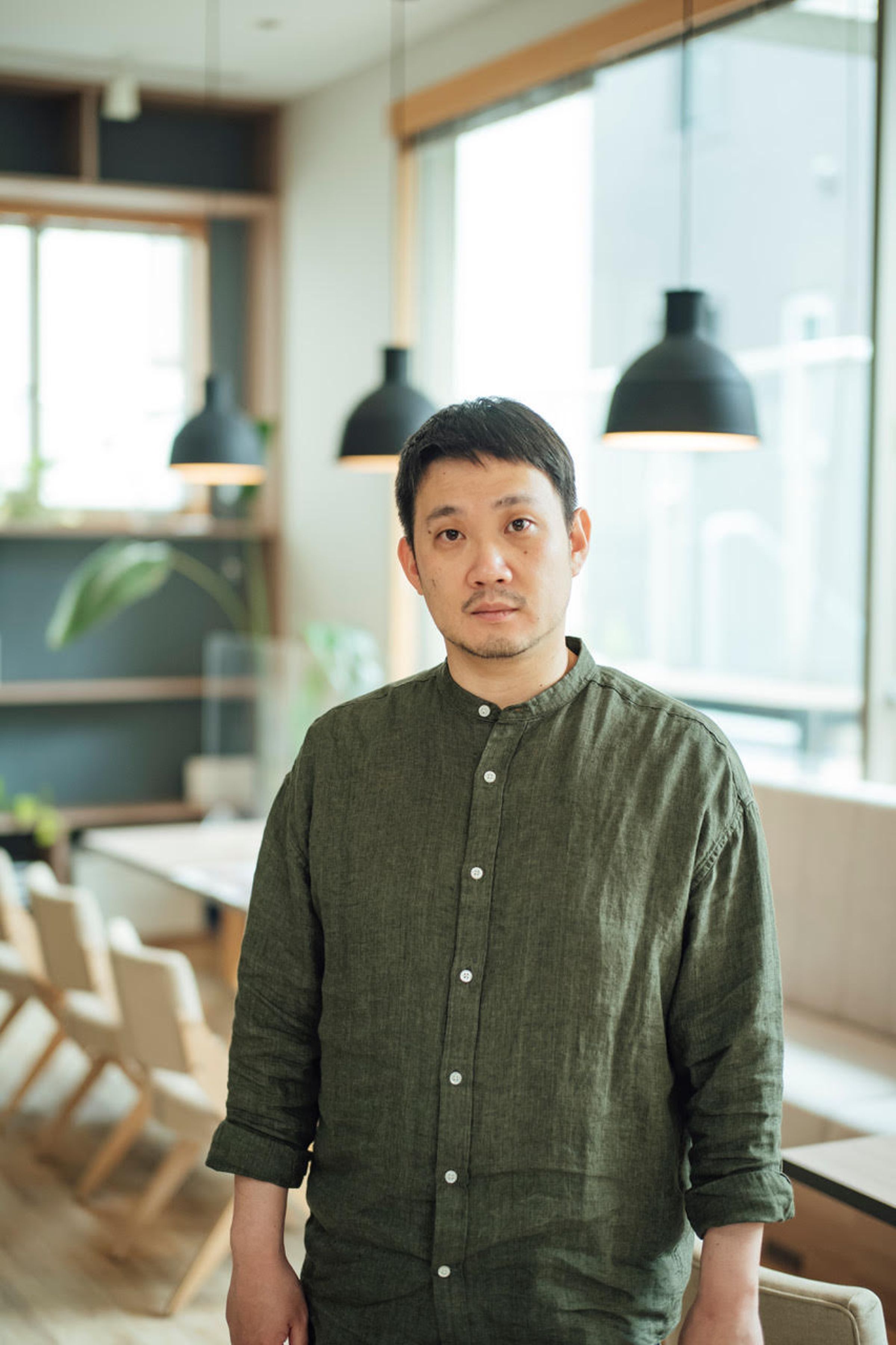 日本名導濱口竜介，以國際影人的身分親自來台共襄盛舉國家影視聽中心與北美館共同舉辦的「一一重構：楊德昌」回顧展！（濱口竜介提供）