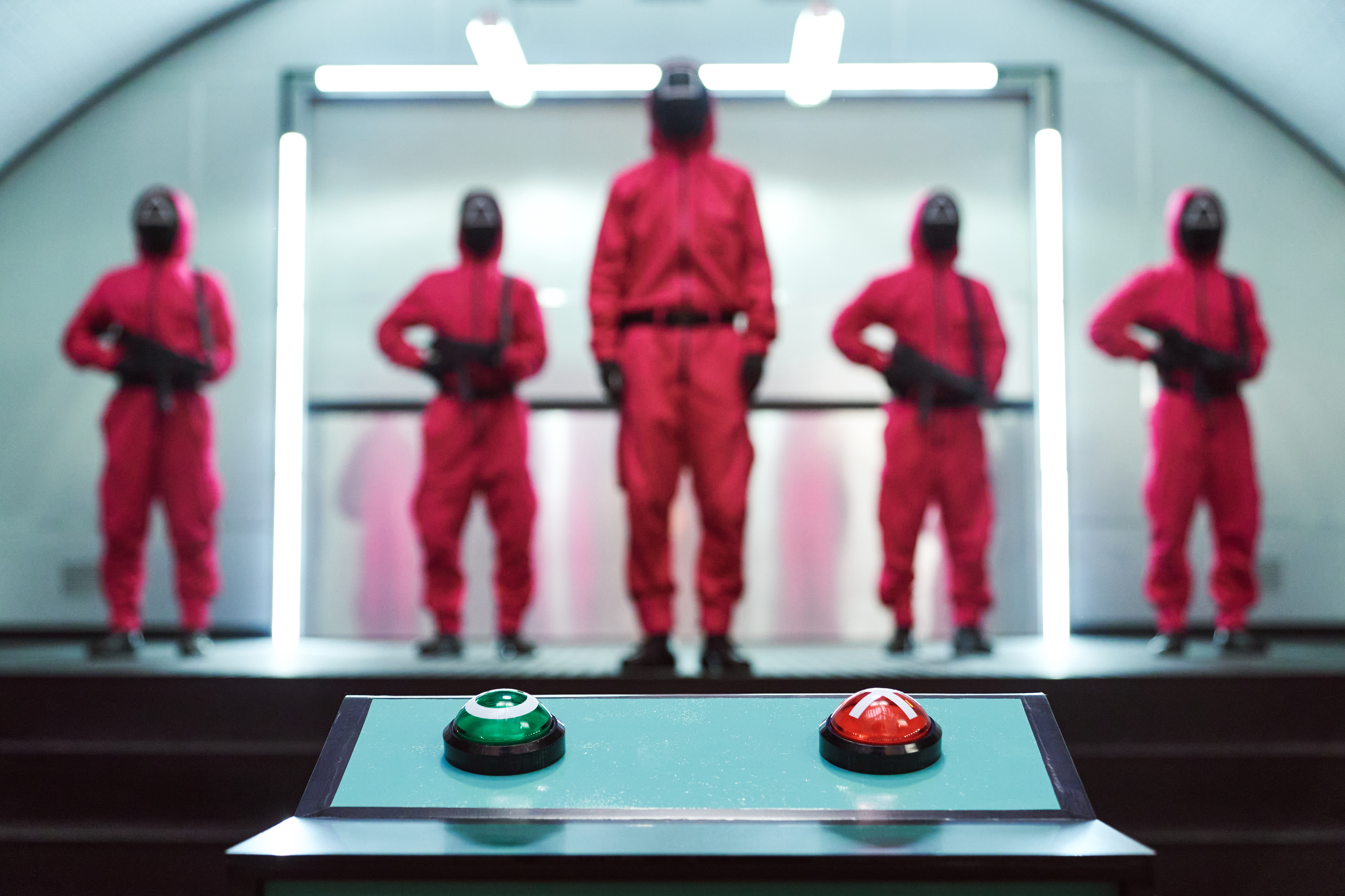 《魷魚遊戲》推出後引爆各種話題與文化效應，第2季也備受矚目。（Netflix提供）