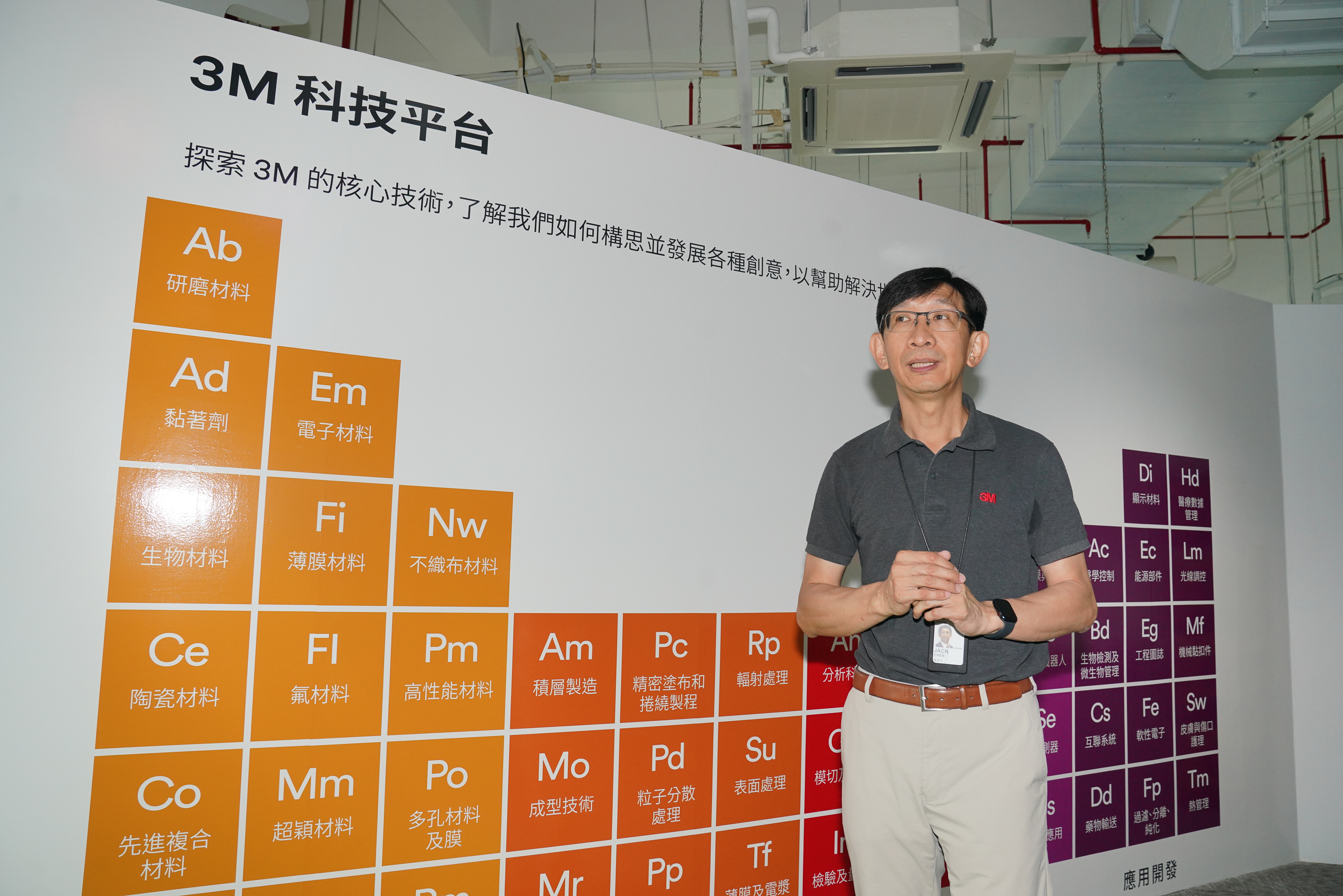 陳君杰表示,過去十多年來,3M從鑽石研磨材料一路將技術提升,開發出一套新型合成材料。