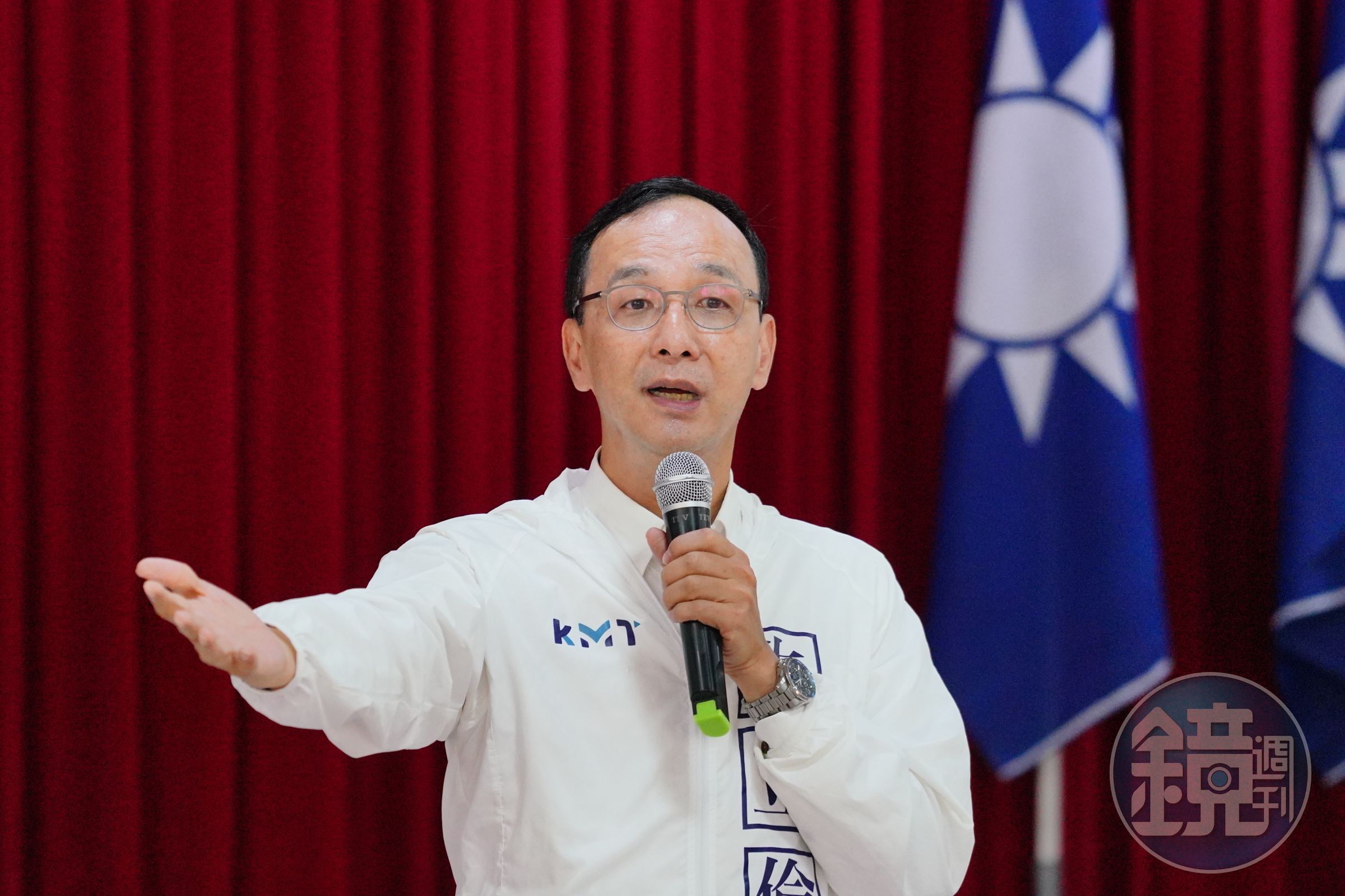 面對外界傳出「換侯」呼聲,國民黨主席朱立倫直言,絕不可能。(本刊資料照)