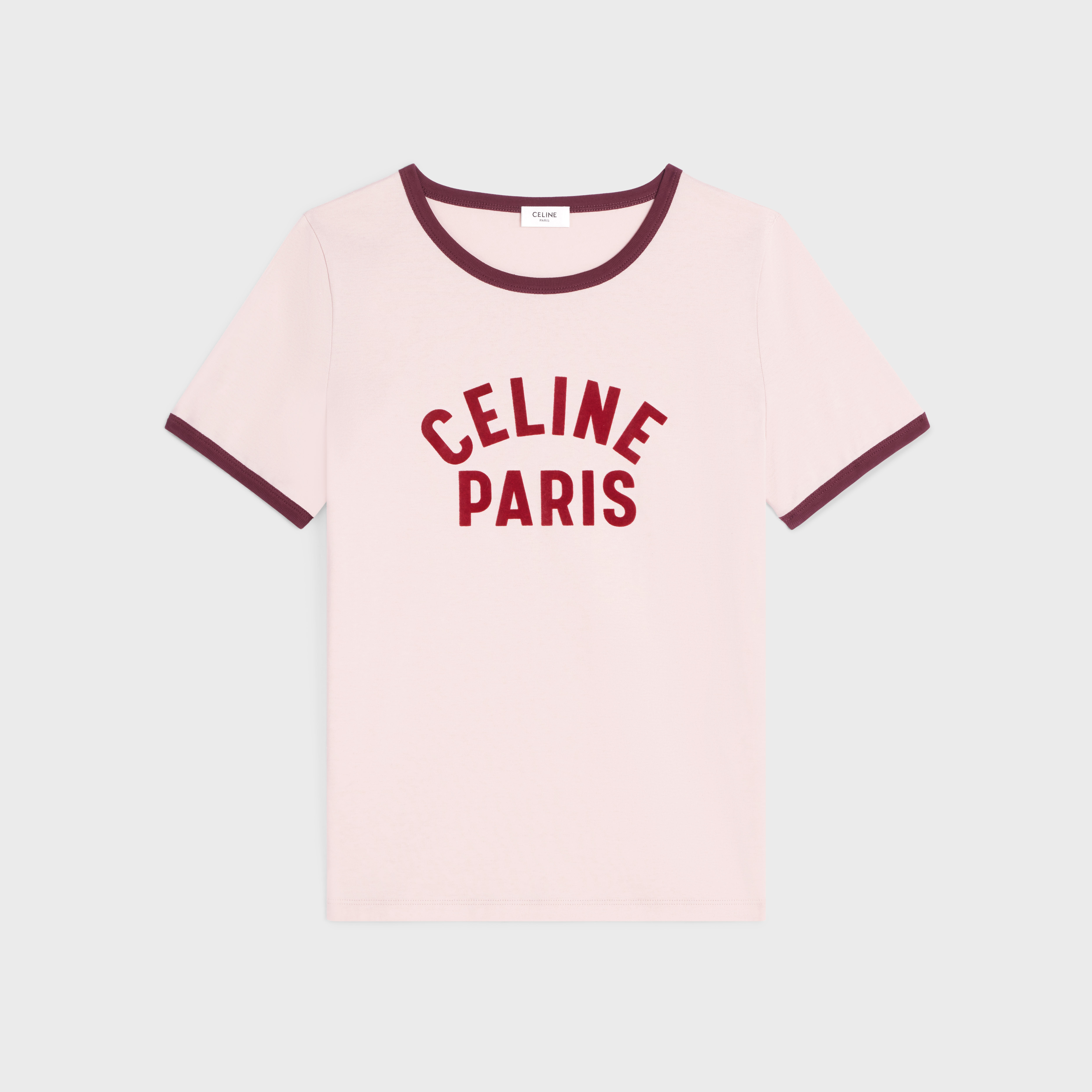 棉質平織布CELINE PARIS 70年代風格T-Shirt。NT$20,500（CELINE提供）