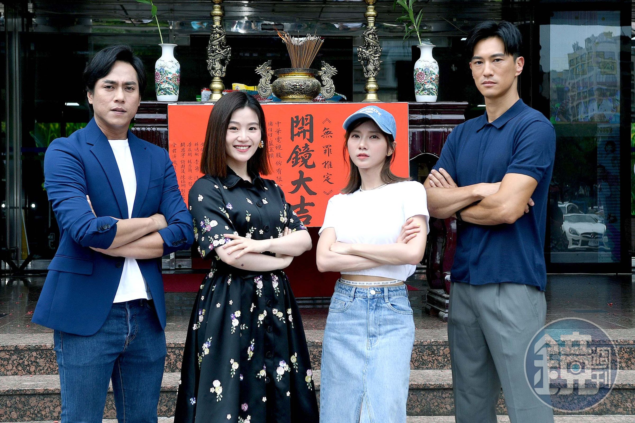 楊小黎說黃子佼對她非常紳士。(華視提供)