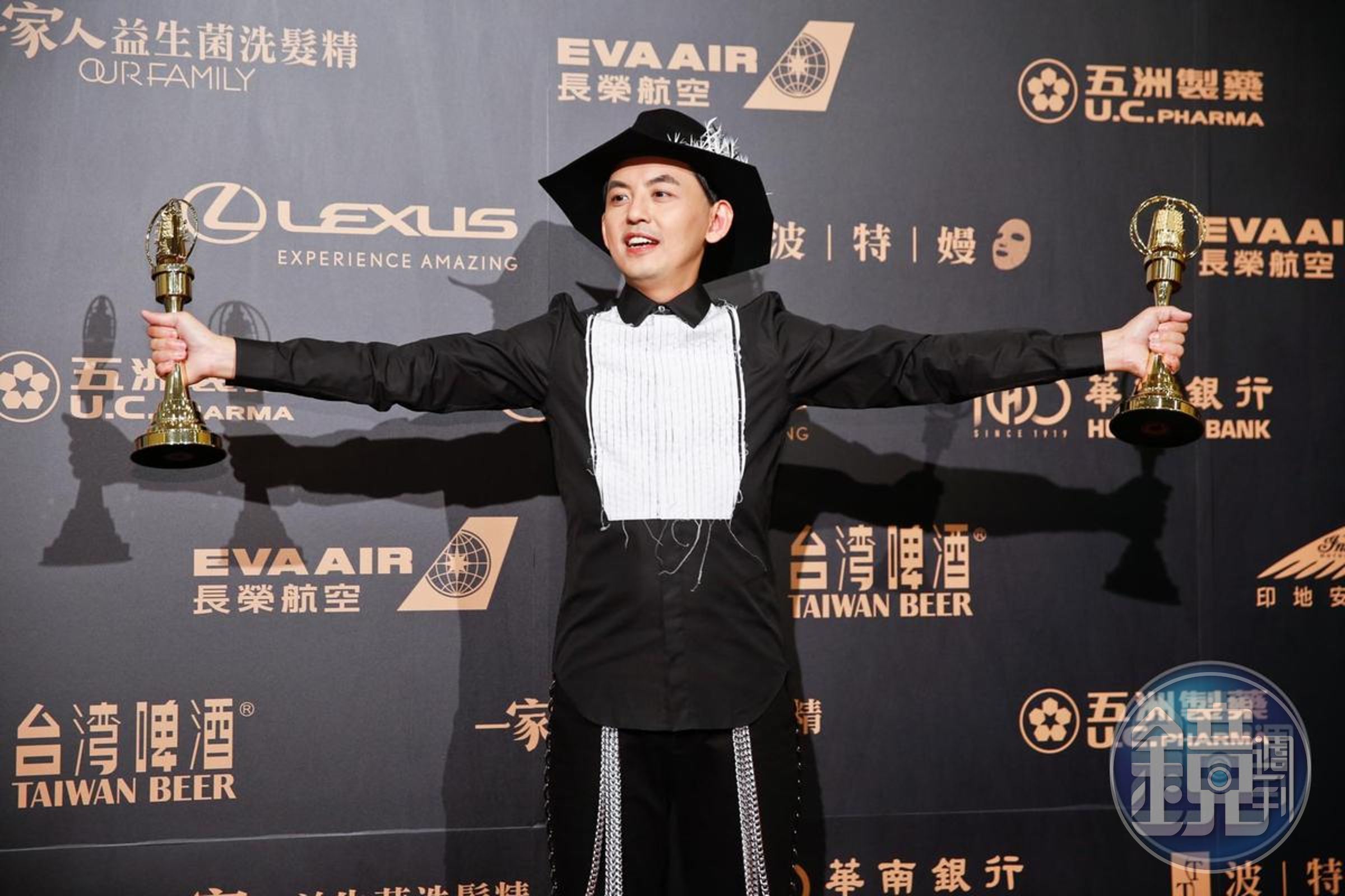 黃子佼2019年拿下兩座金鐘主持人獎,是他事業高峰。(本刊資料照)