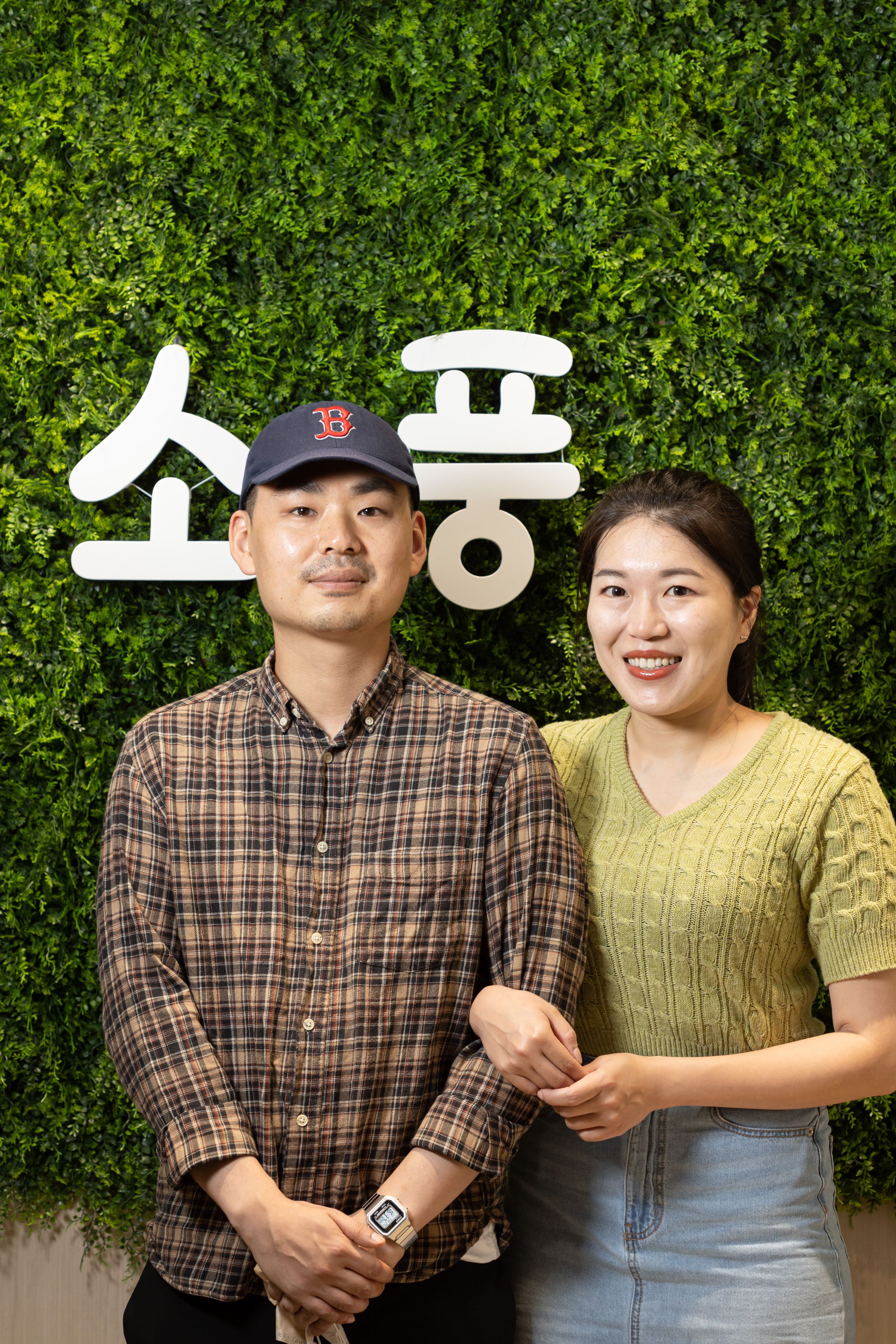 소풍sopung由柳塔索(左)與張惠惇(右)夫妻倆共同經營。