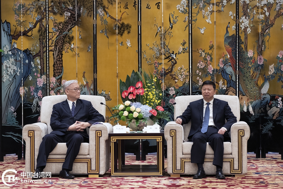 宋濤18日於廈門會見夏立言。（翻攝自國台辦官網）