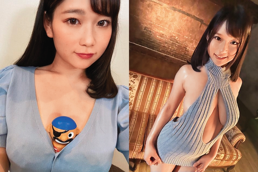 日本女優桃園怜奈曾示範I罩杯夾娃娃，不過「長輩」最近有點向左走、向右走…兩條平行線總有交會的一天～♫（翻攝自PTT）