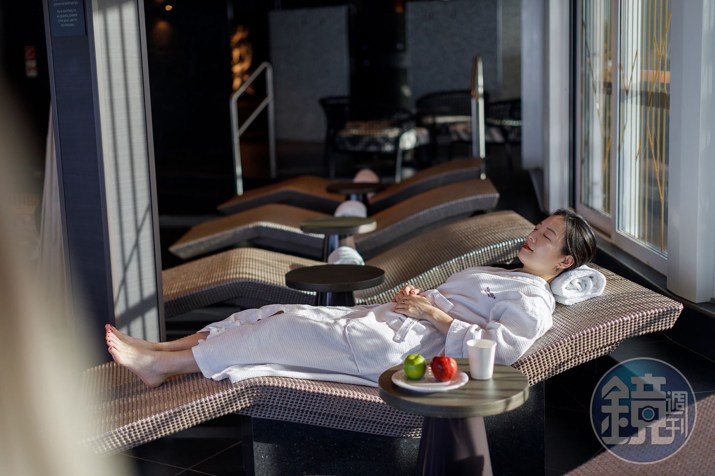 國際知名五星Spa品牌「Mandara Spa」進駐挪威奮進號，旅客可以在超過200坪的舒適空間中享受按摩護理。（雄獅旅遊提供）