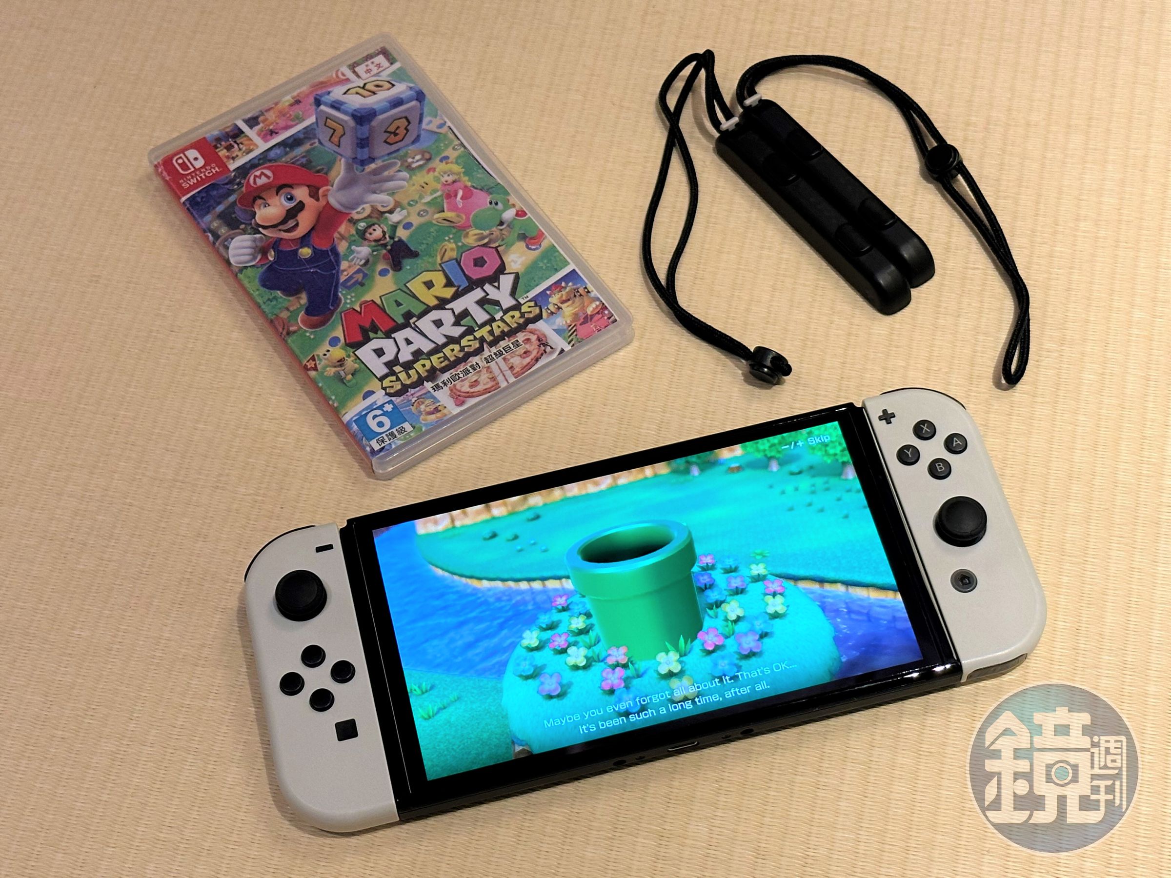 每間房都有配置Switch遊戲機,遊戲片玩膩了還可免費更換。