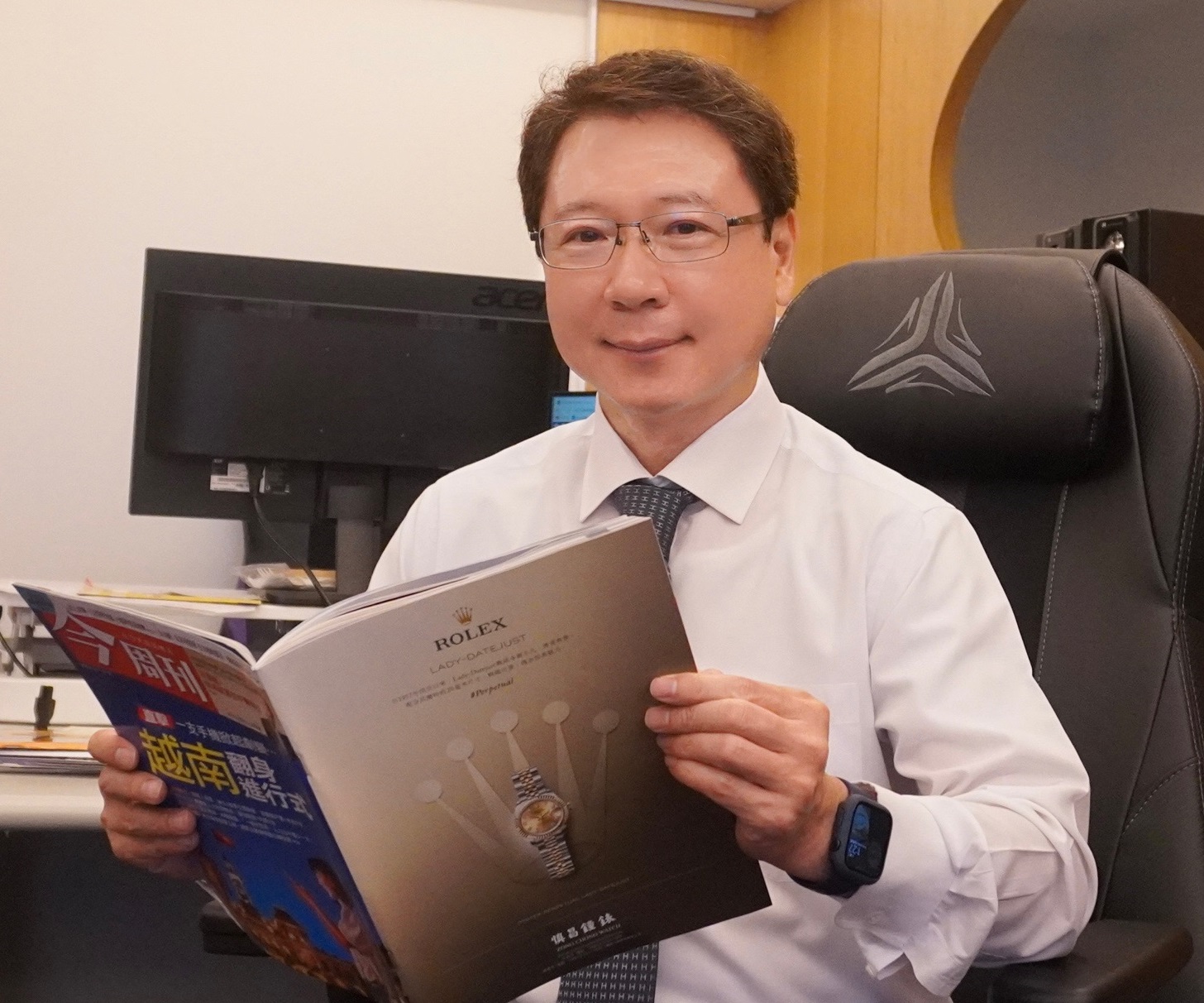 財經名嘴阮慕驊也陷入METOO風暴。（翻攝自阮慕驊臉書）