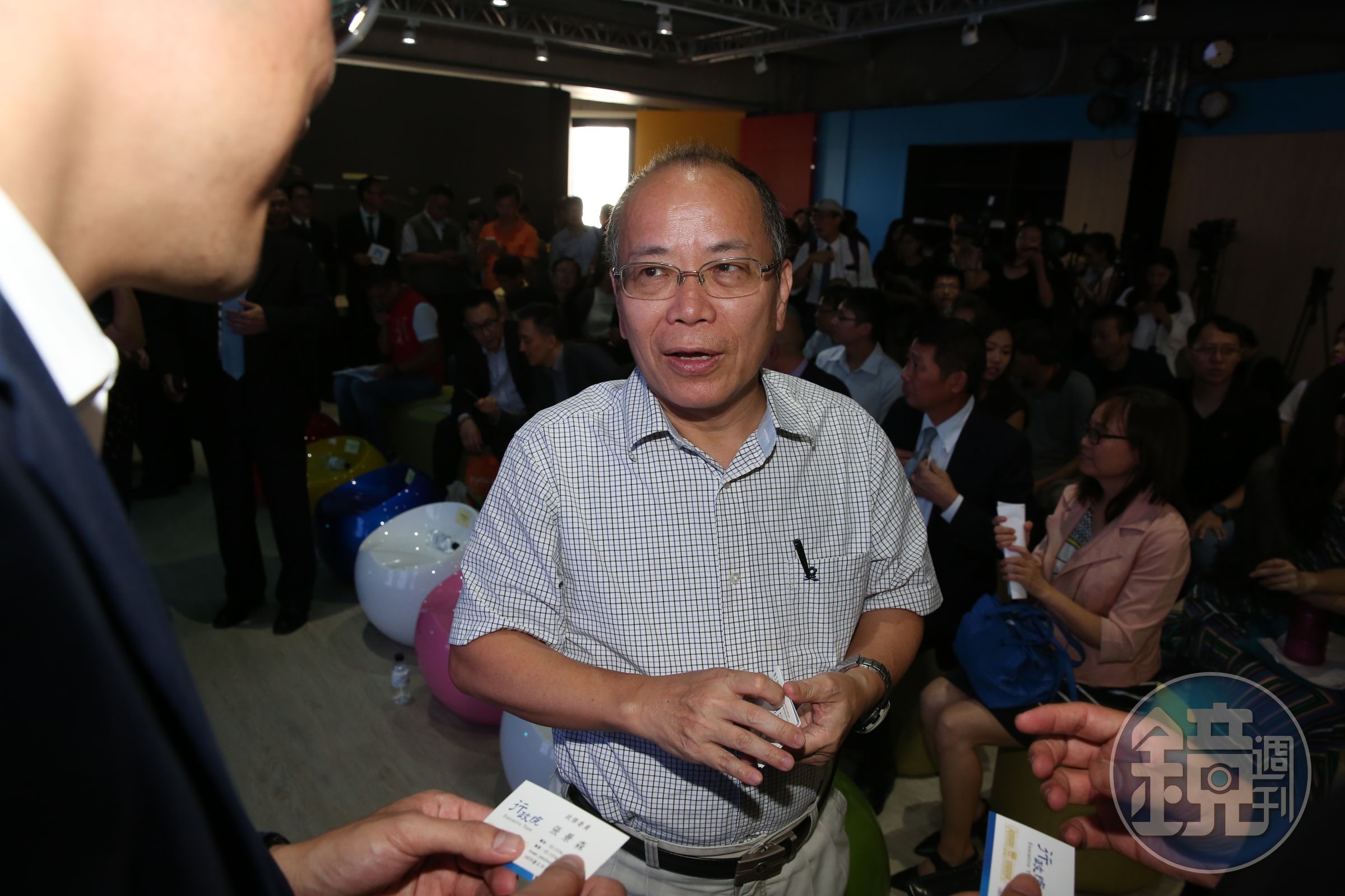 前政務委員張景森(圖)自薦接任一週台北市副市長。(本刊資料照)