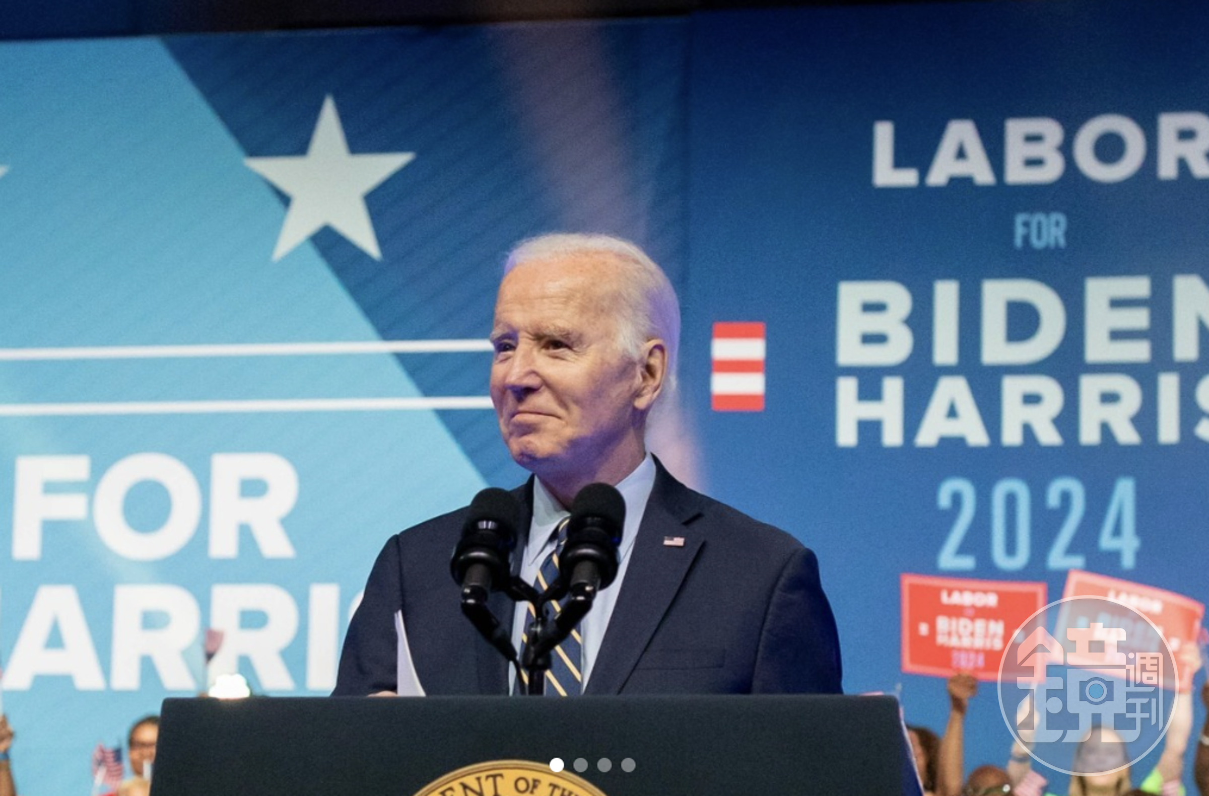 美國總統拜登(Joe Biden)於一場活動上,直言中國國家主席習近平為「獨裁者」。(翻攝Joe Biden IG)