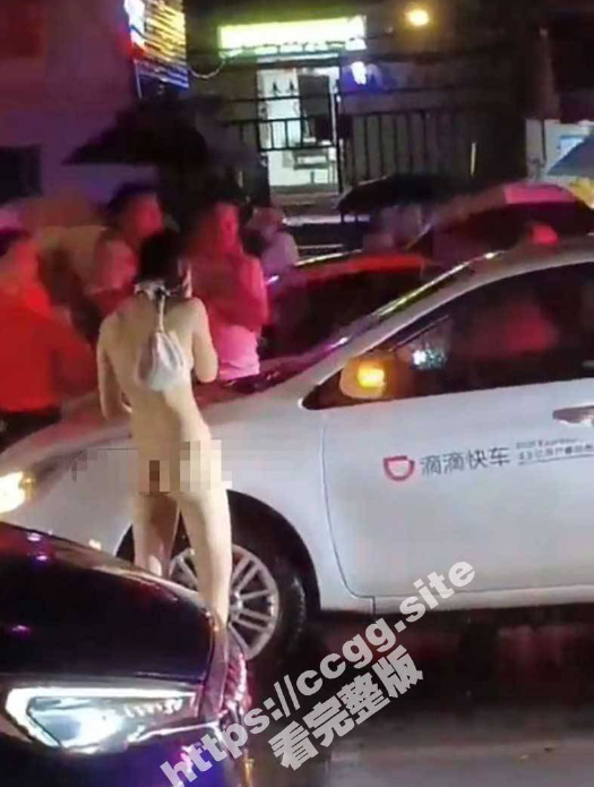 由於事發在鬧區，因此引發許多人關注。（翻自《51吃瓜網》）