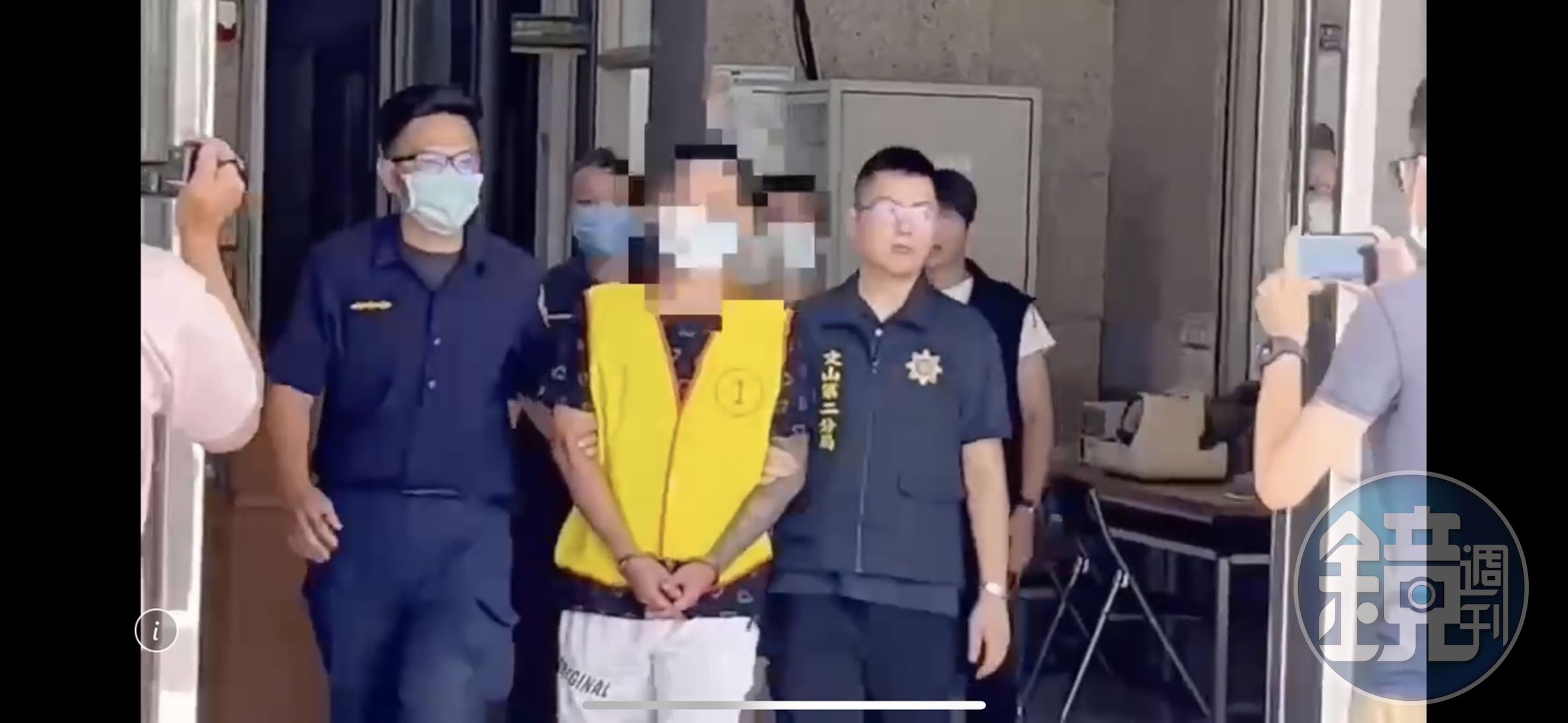 林、陳兩男訊被依槍砲、毒品罪送辦。 (翻攝畫面)