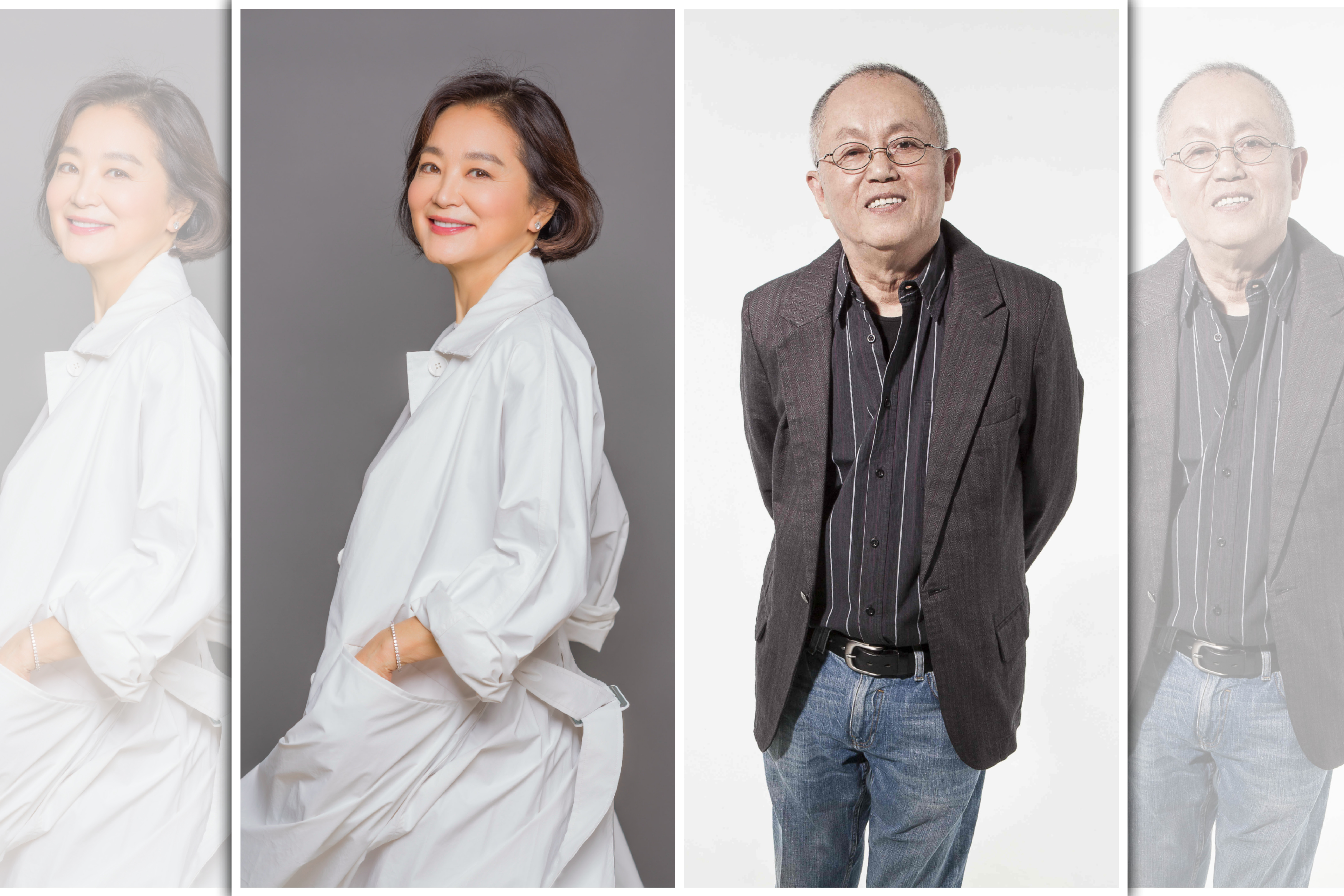 林青霞與導演陳坤厚共同獲頒金馬60終身成就獎。（金馬執委會提供）