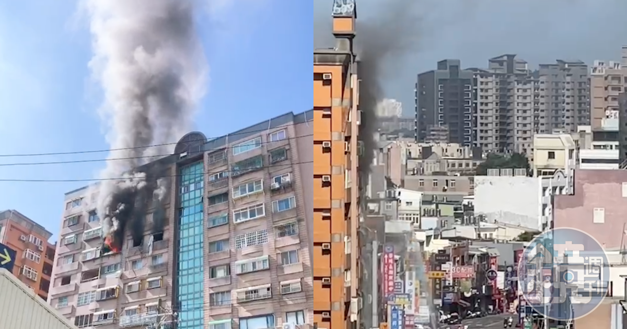 竹北發生瓦斯氣爆案，市長鄭朝方證實竹北瓦斯加壓站壓力出現異常，已派員前往處理。（翻攝自記者爆料網）