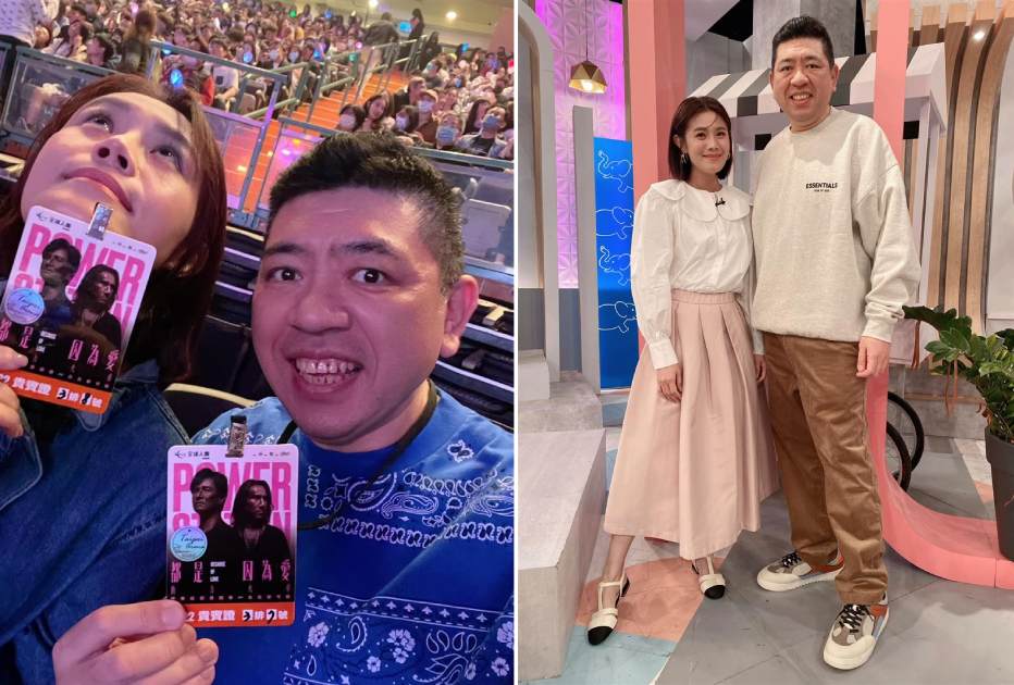 朱海君上節目爆料，自己有次已經忙得焦頭爛額，NONO不但不幫忙卻還想要她煮飯給他吃。（翻攝自朱海君、NONO臉書）