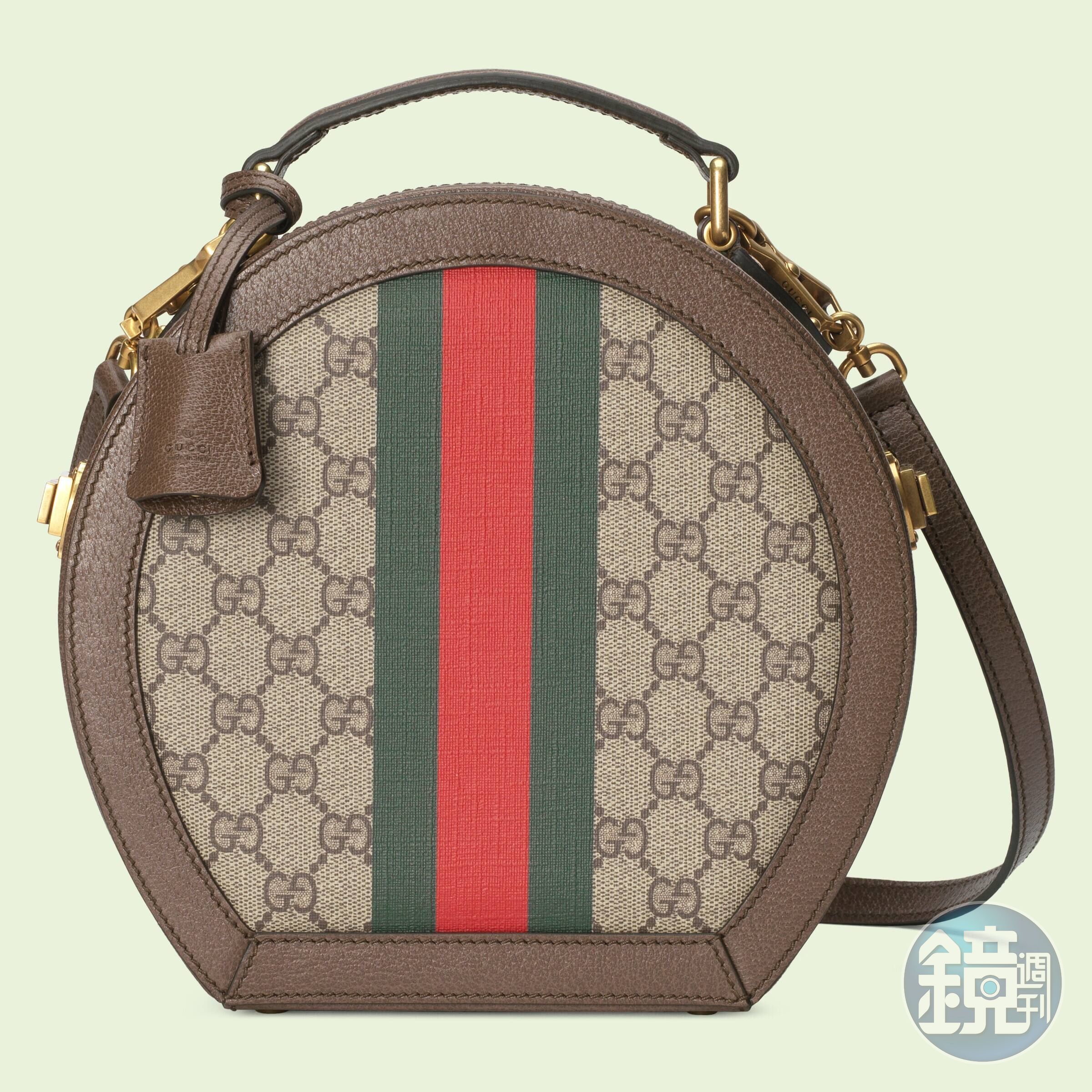 GUCCI Savoy系列迷你帽盒，NT$164,600。（古馳提供）