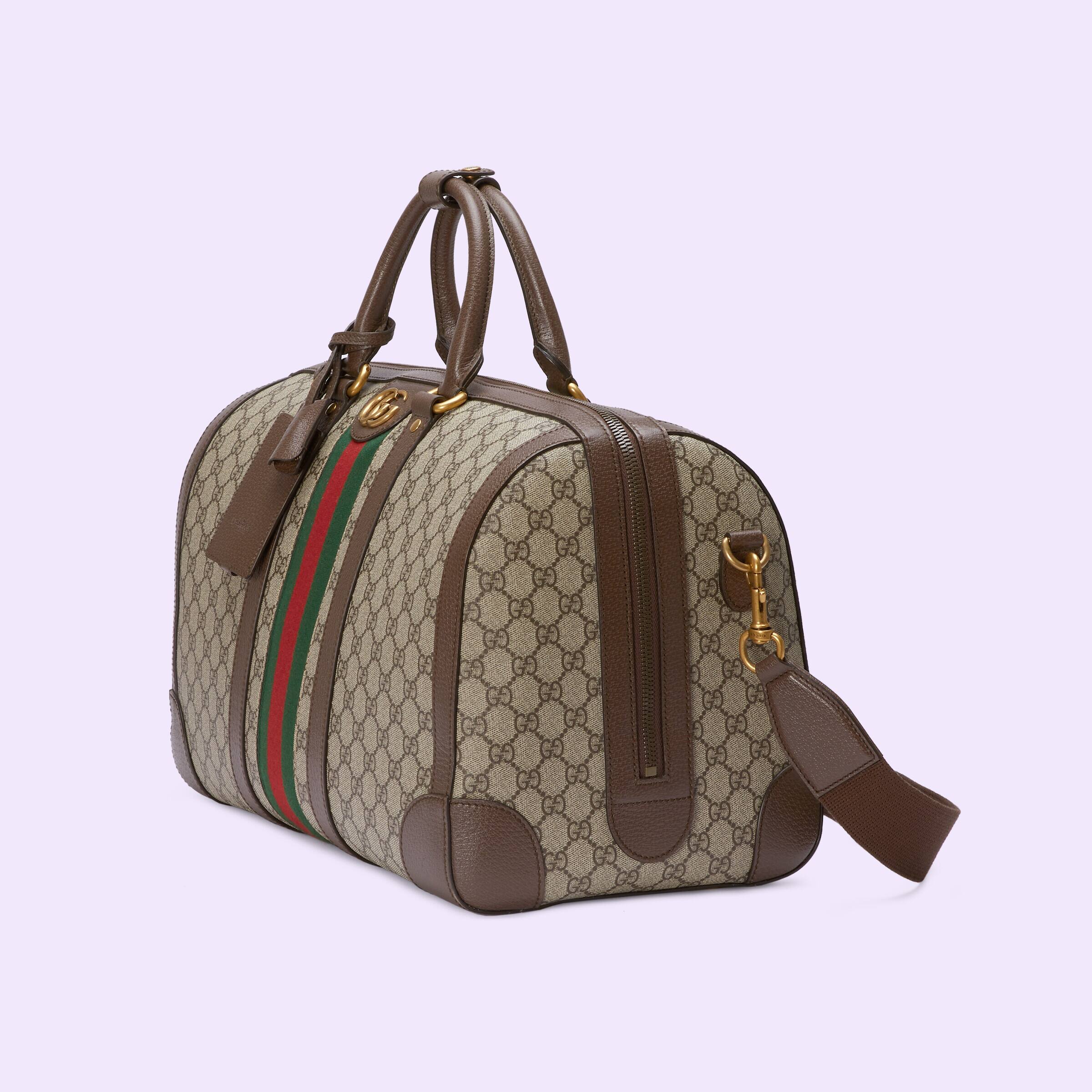 GUCCI Savoy系列小型旅行包,NT$79,000。(古馳提供)