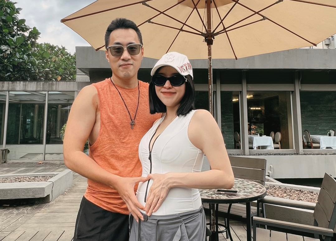 余祥銓與未婚妻柔柔公布寶寶性別。（翻攝余祥銓臉書）