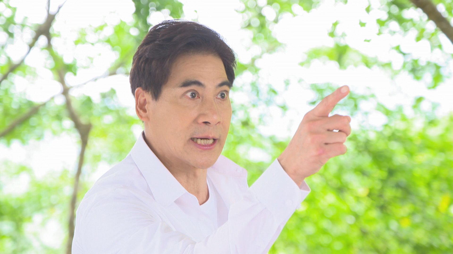 《市井豪門》翁家明發現曾子益祕密,氣得要他給交代。(民視提供)