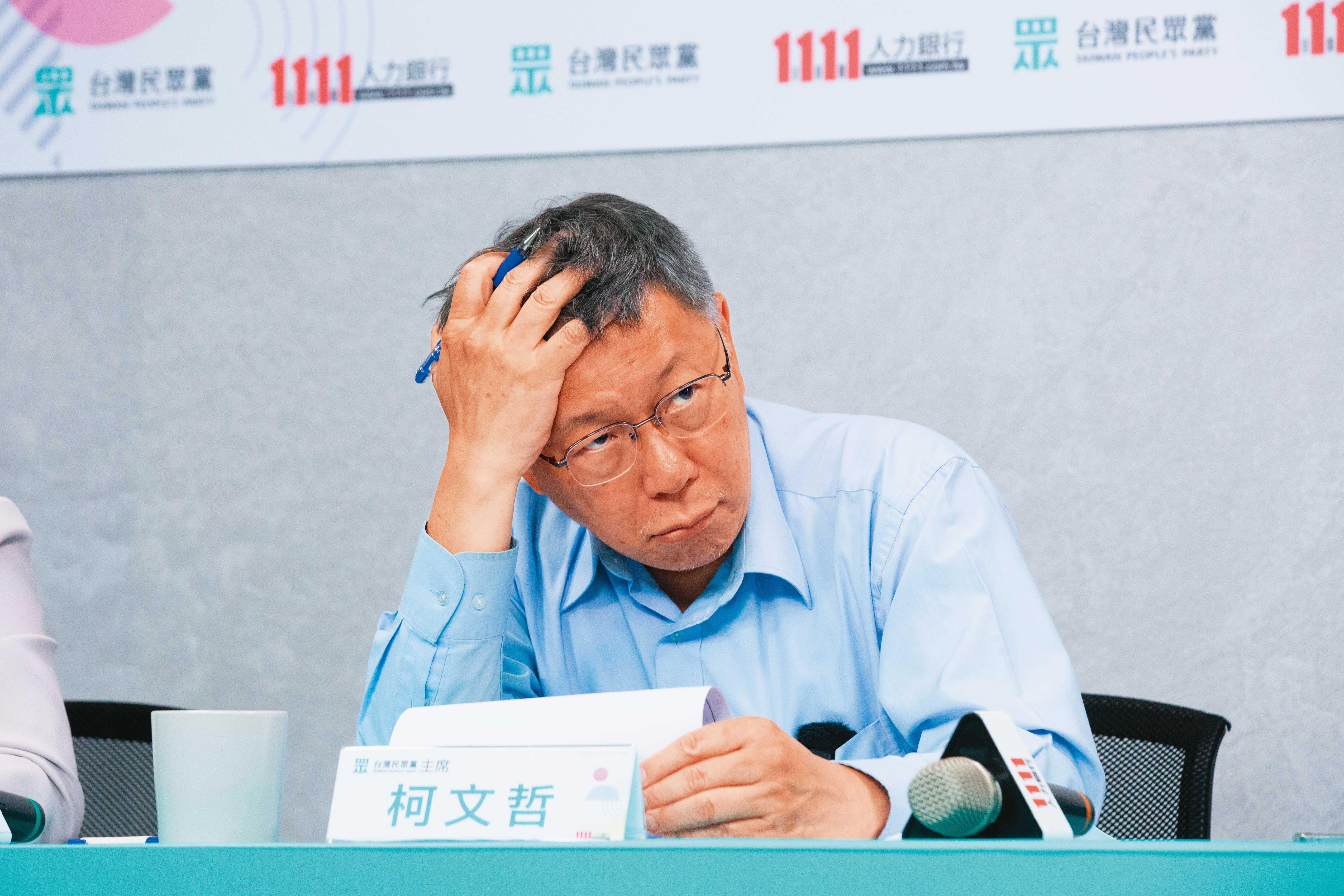 過去受太陽花助力打贏首都選戰的前台北市長柯文哲（圖），如今遭傳主張重啟兩岸服貿協定，引發爭議。