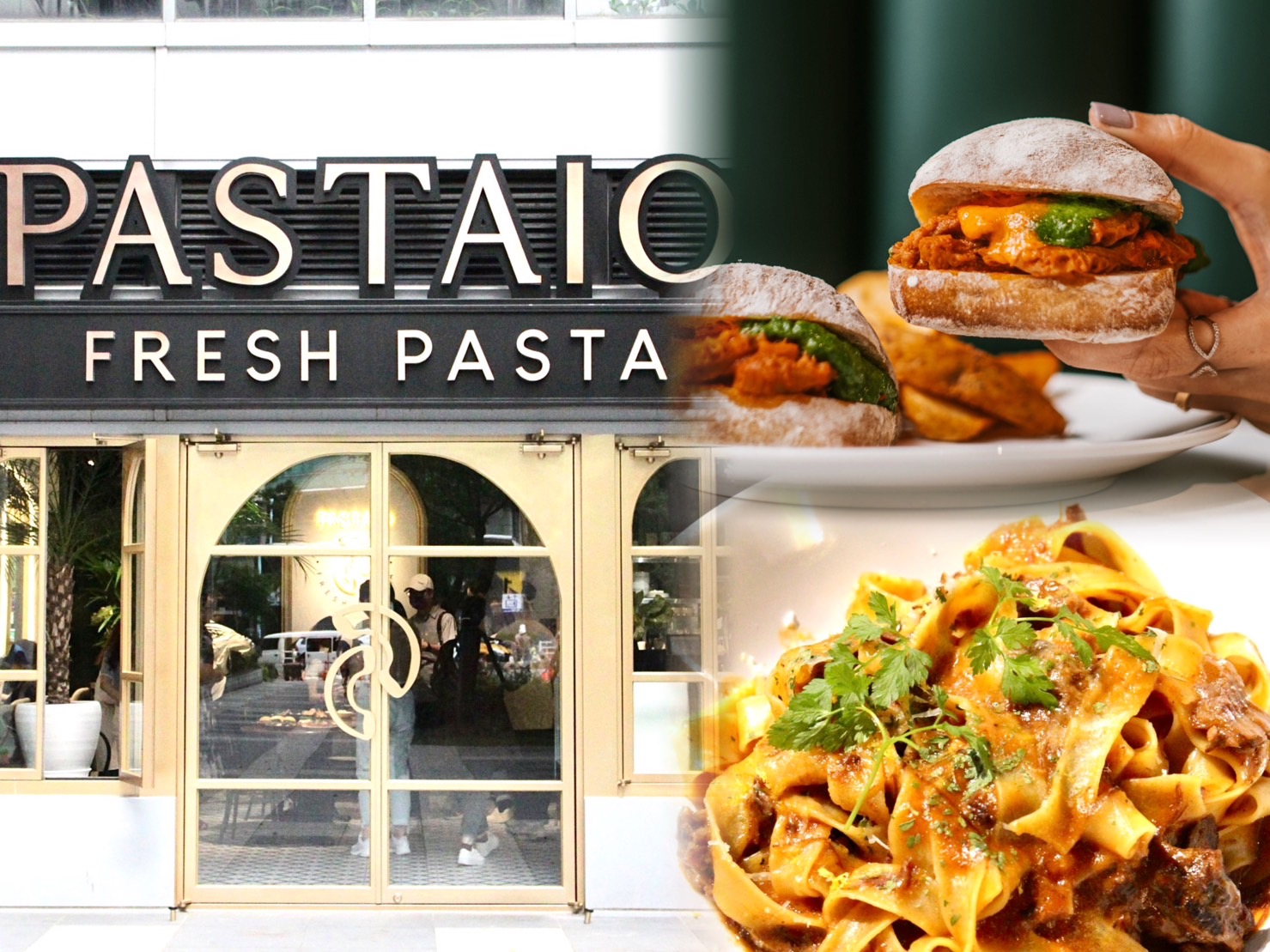 手工義大利麵品牌「PASTAIO」進駐新店，帶來門市限定的義式街頭美食。