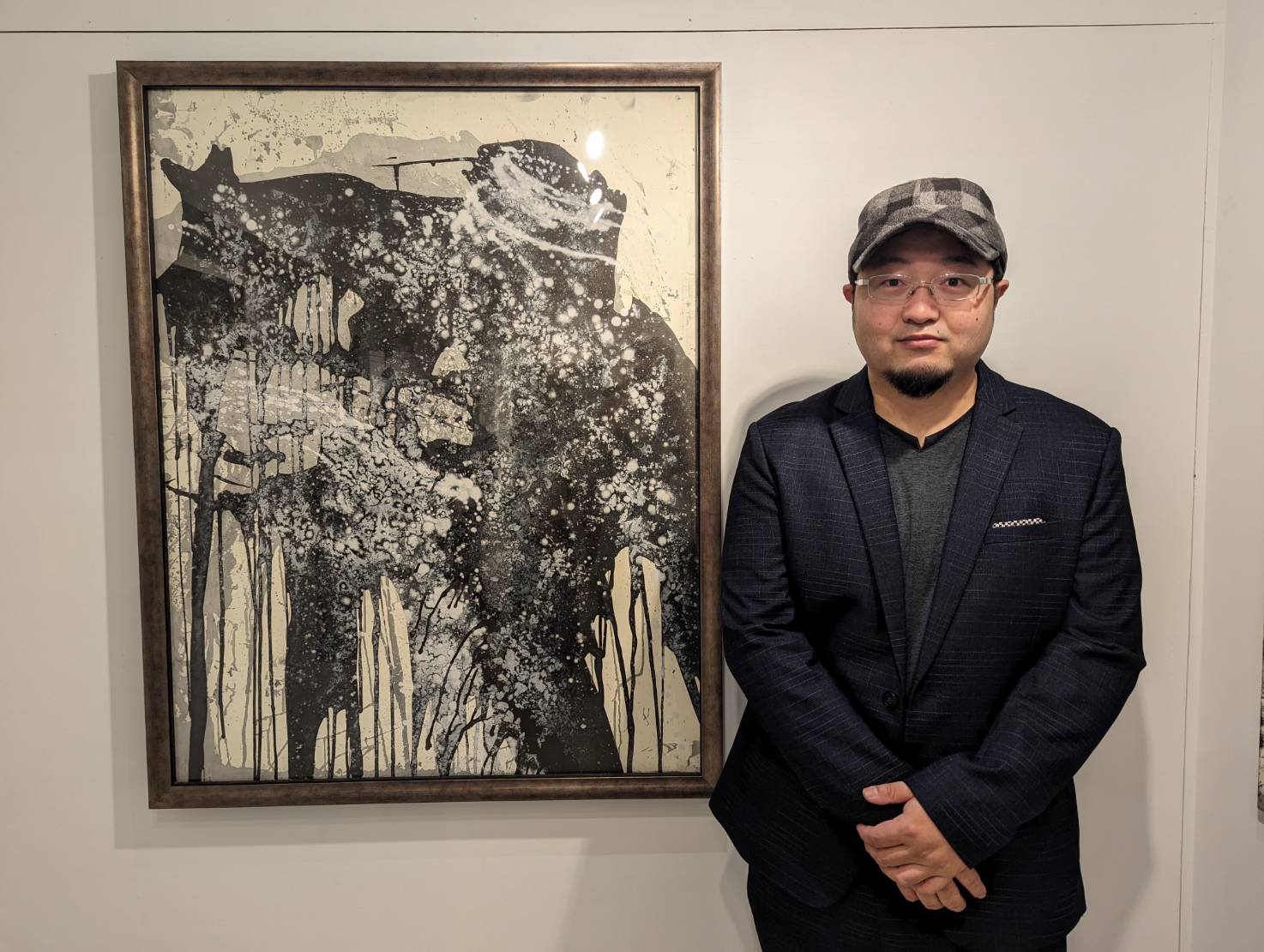鄭問長子鄭植羽舉行「浮游視域」個人創作展。