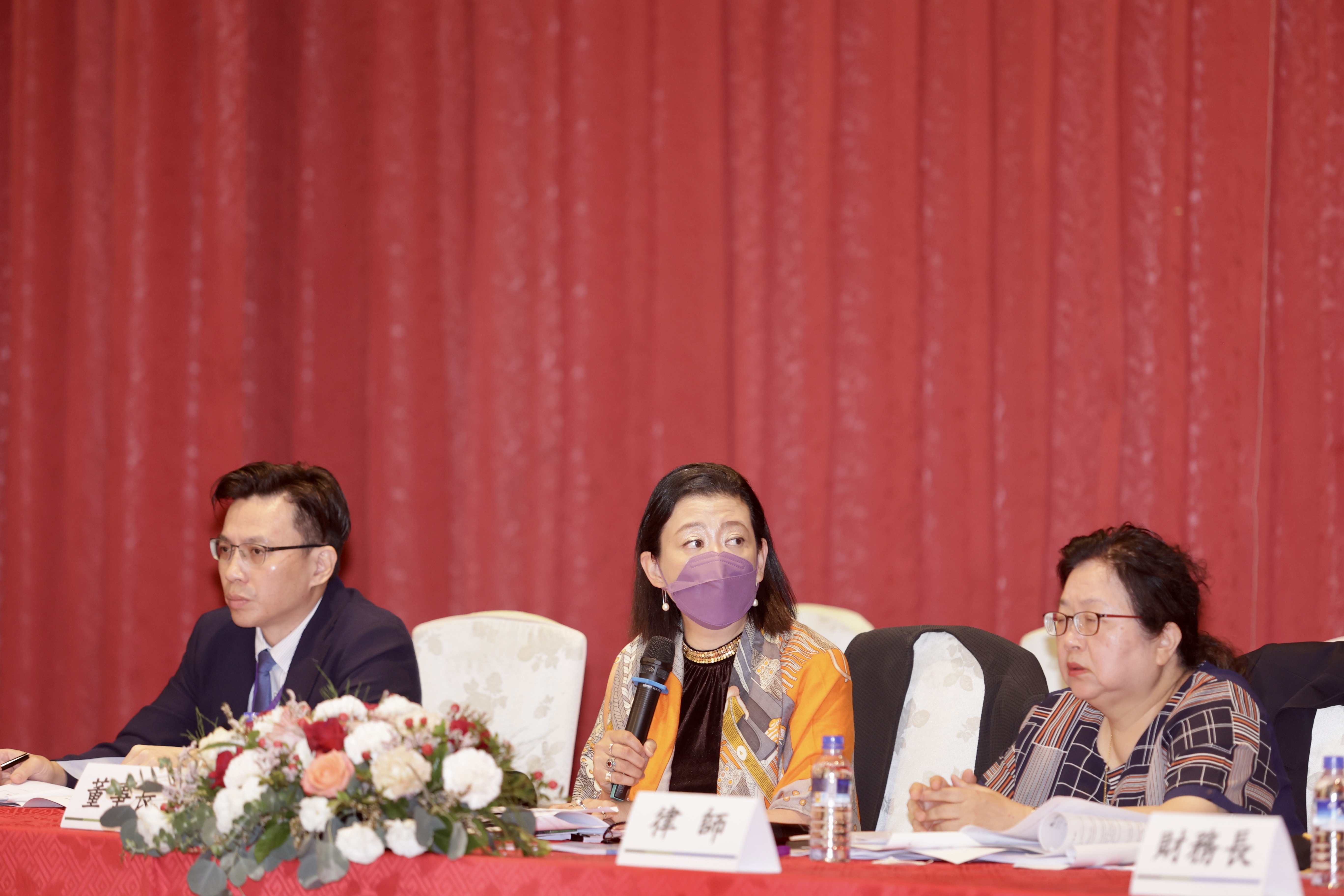 台開26日改選董事，董事長邱于芸保住經營權。（台開提供）