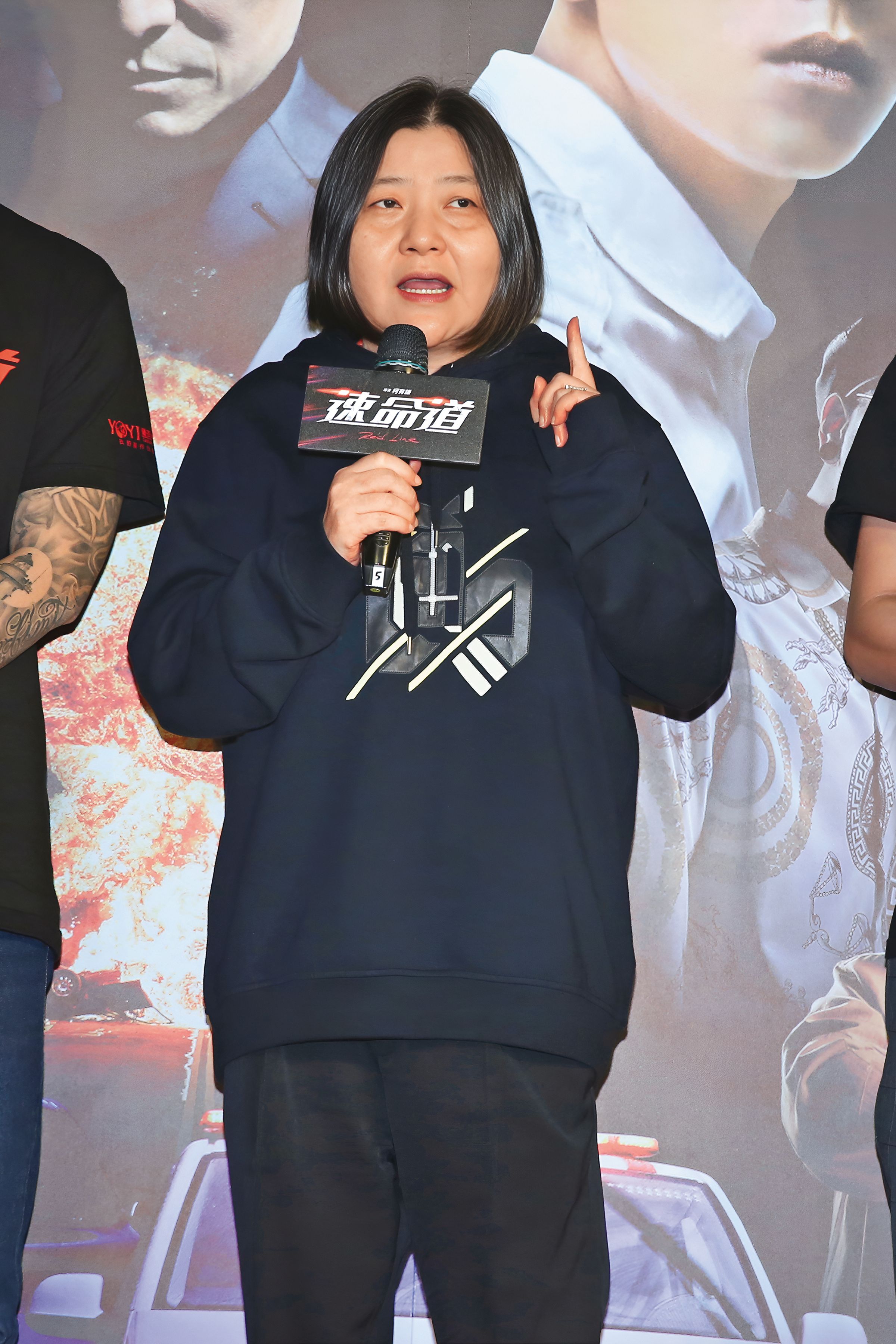 黃子佼口中在他小時無情棄家而去的媽媽,透過邱瓈寬(圖)找上他,並花了4、5年時間,終於母子相見,但氣氛尷尬到旁人都看不太下去。