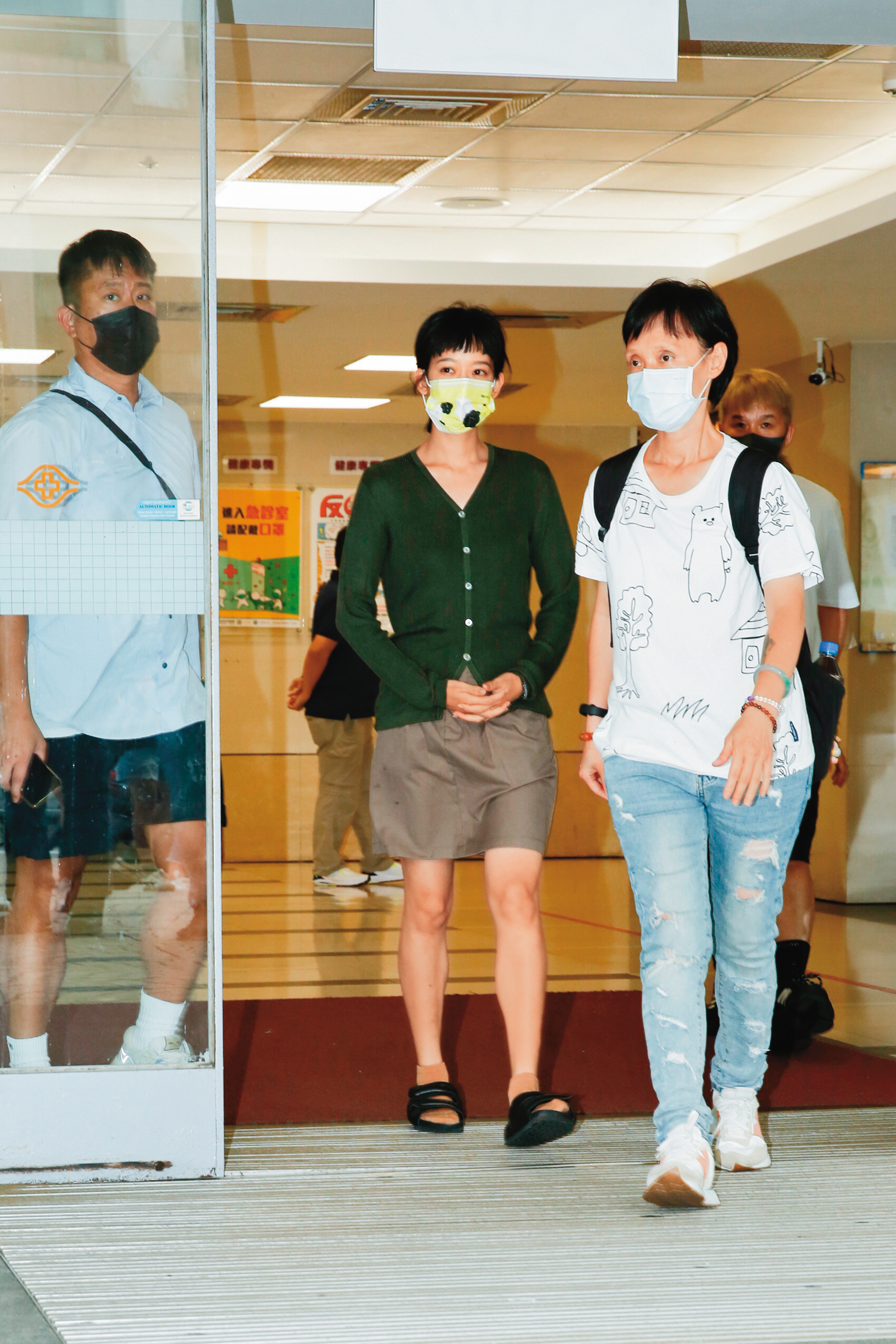 據黃子佼說法，孟耿如（左）對黃子佼的過去知之甚詳；如今她也成為老公未來的重要支援，向外界承諾會一起面對醜聞。