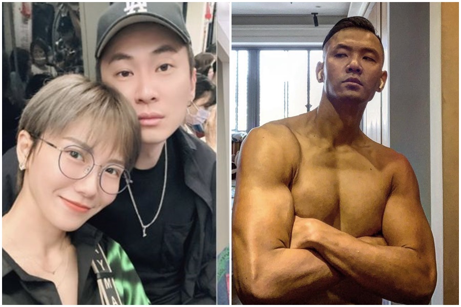 大牙今指控，遭黑人陳建州闖房內侵犯未遂。（翻攝自大牙、陳建州臉書）