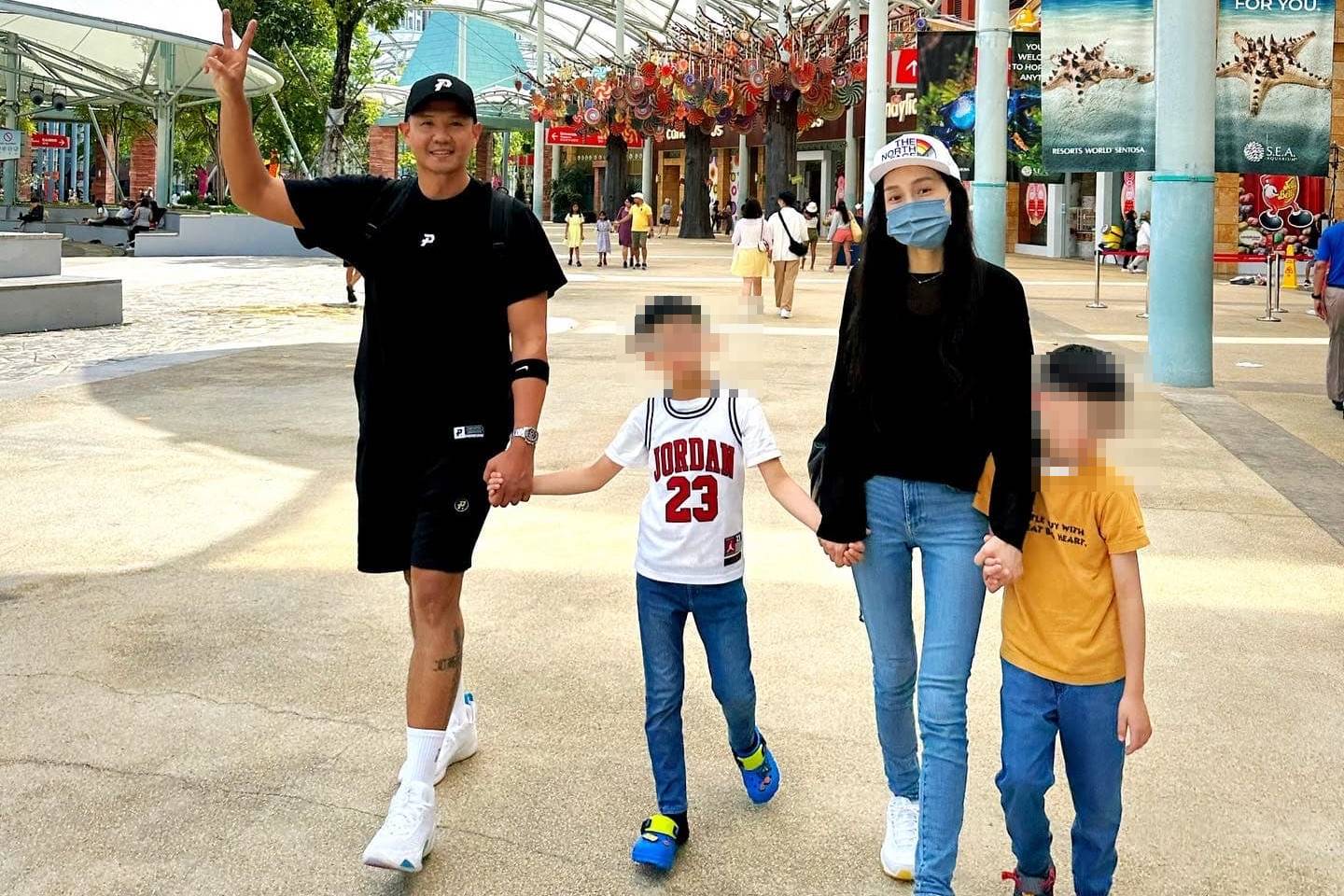 黑人身陷求歡遭拒醜聞，勢必衝擊他的職籃聯盟執行長的工作，與范范好不容易稍有起色的事業復出之途。（翻攝臉書）