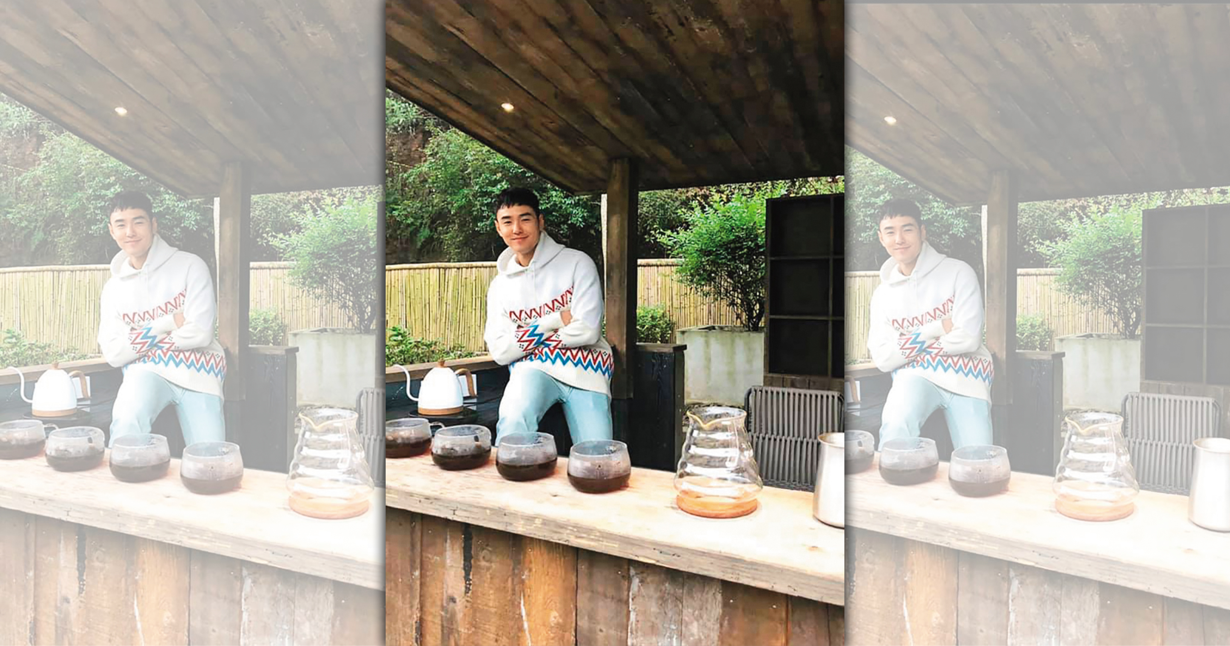 即使到了近期，阮經天分享家人這塊，爸爸仍是缺席的。（阮經天臉書）