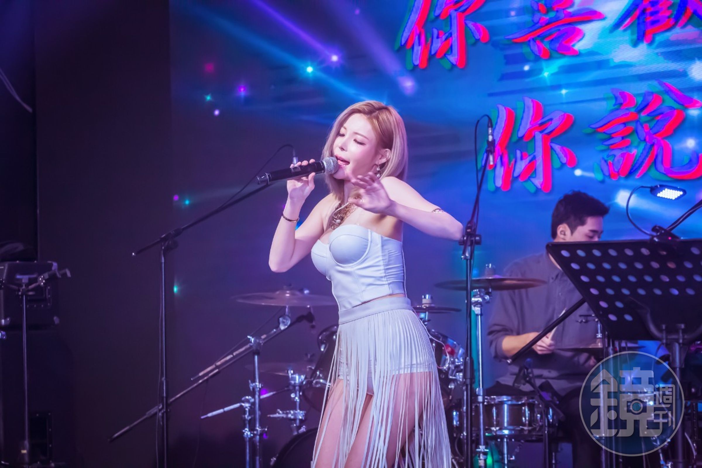 孟慶而日前舉辦睽違4年的「跟著星走」全創作演唱會。(起而行文化傳媒提供)