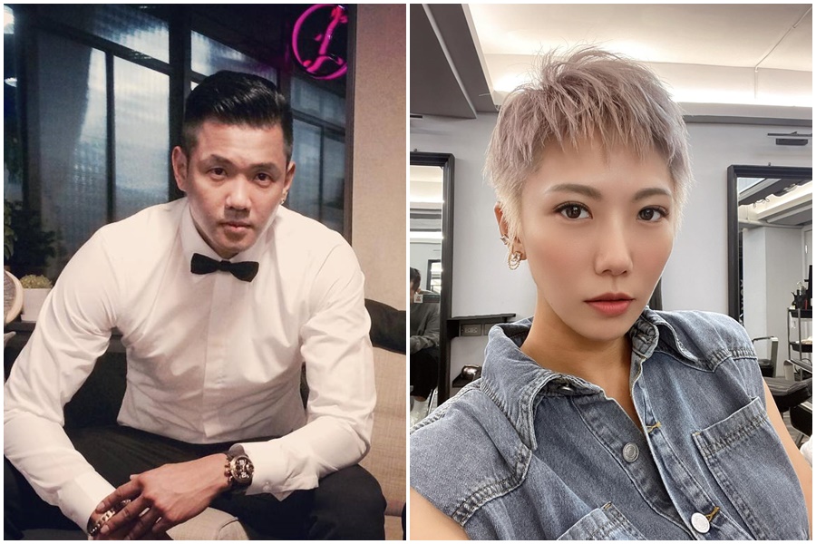 女藝人大牙（周宜霈）今天發文指控11年前，遭時任老闆陳建州在飯店內強抱性騷，她不斷反抗才逃過一劫。（翻攝自陳建州、大牙臉書）