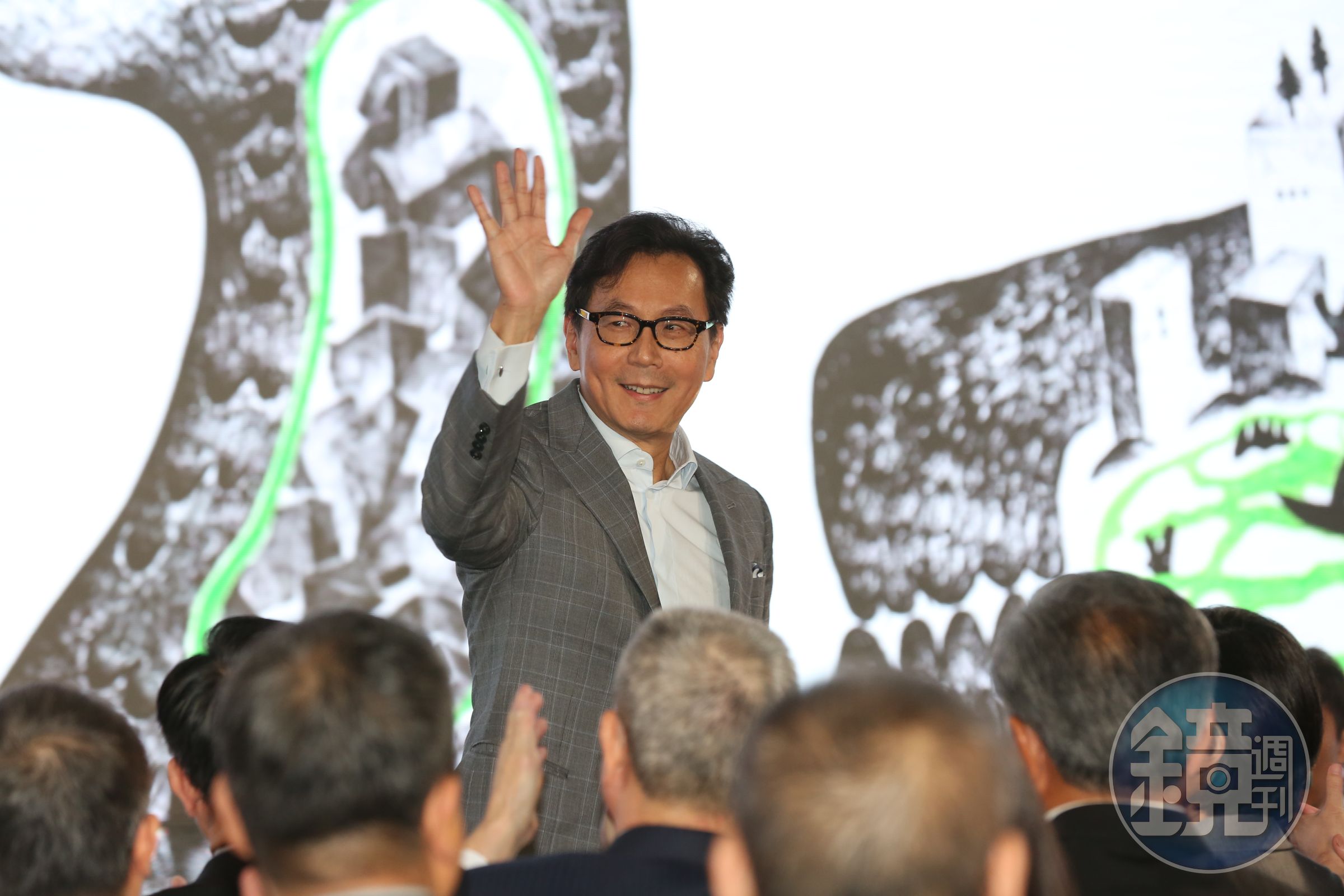 蔡明忠大手筆回饋母校蓋大樓。（本刊資料照）