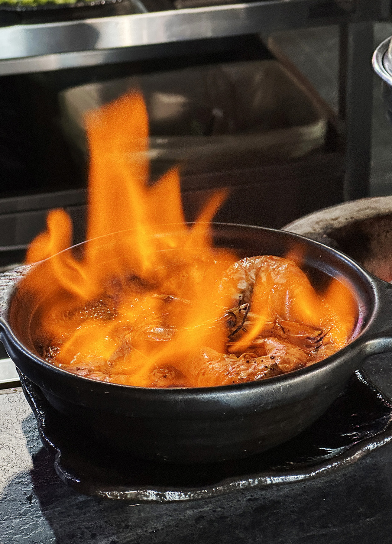 當月生日壽星到肉你好燒肉用餐，就能免費獲得一份「生日火燄蝦」。