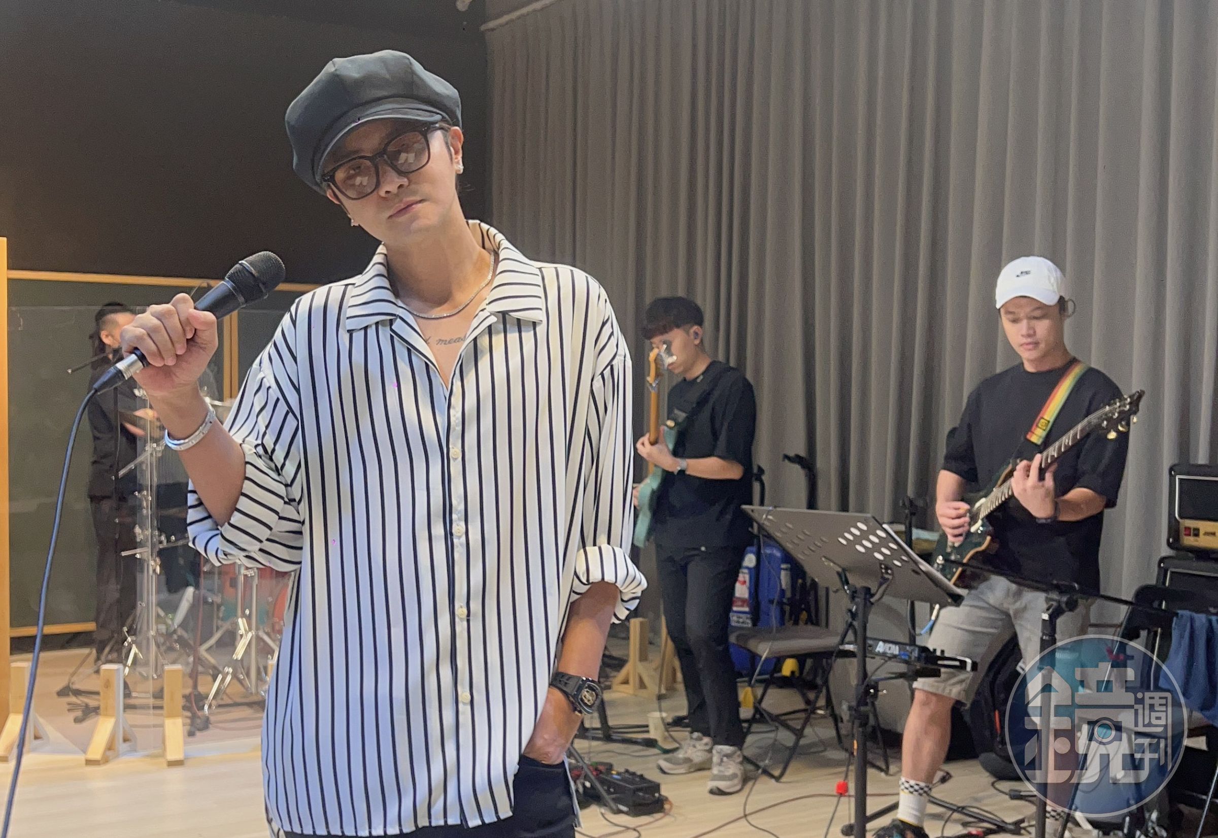 羅志祥為演唱會練團。(寬宏藝術x華納音樂提供)