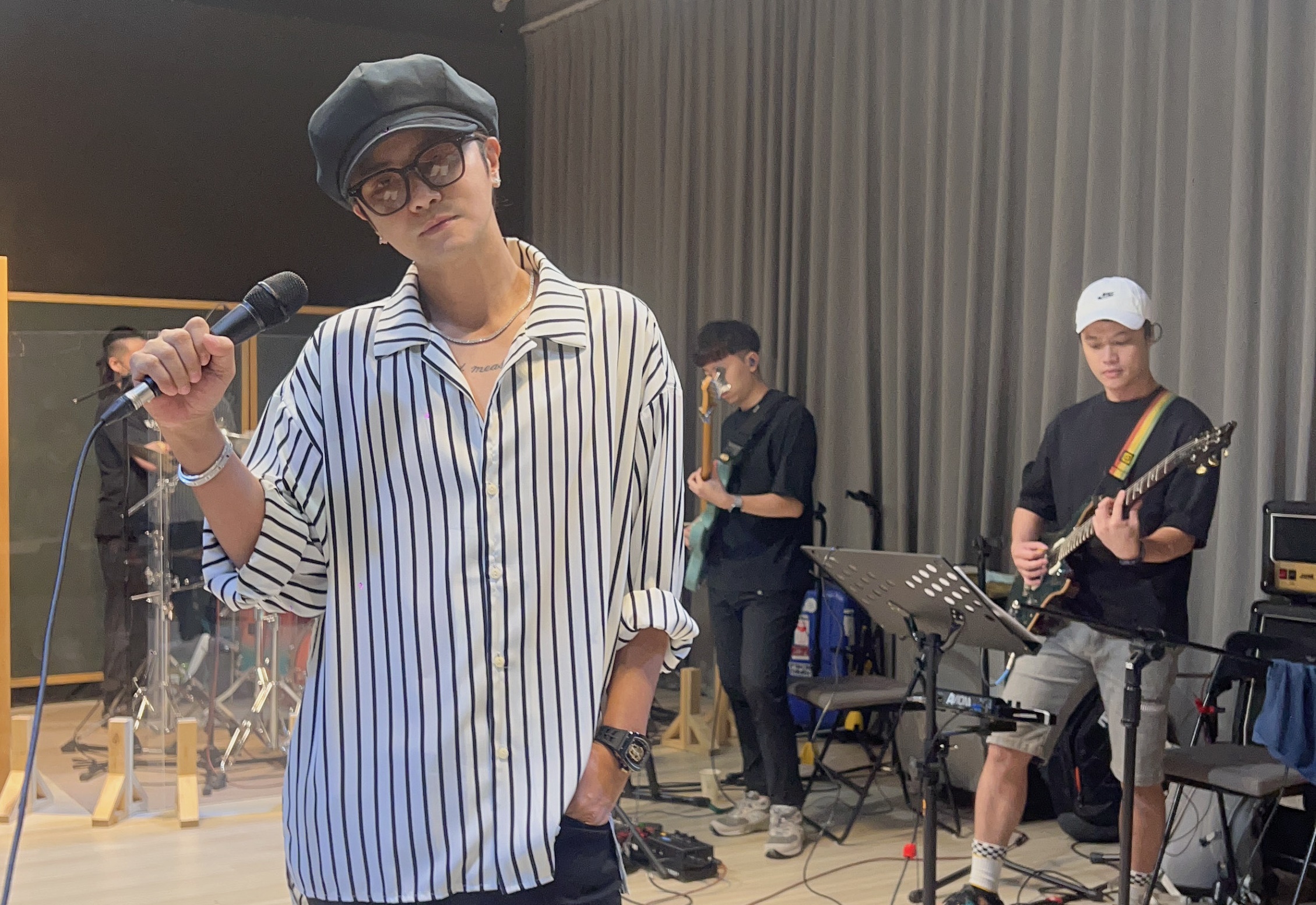 羅志祥為演唱會練團。（寬宏藝術x華納音樂提供）