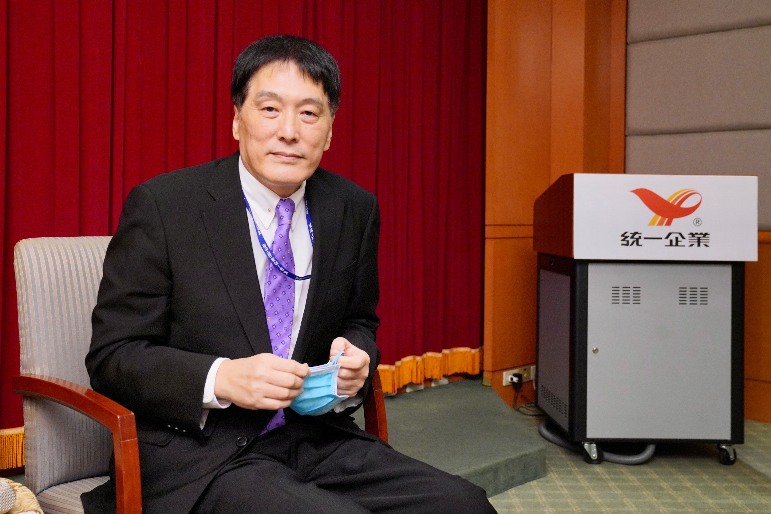 羅智先今日出席統一股東會，力拚營收達7,000億元。